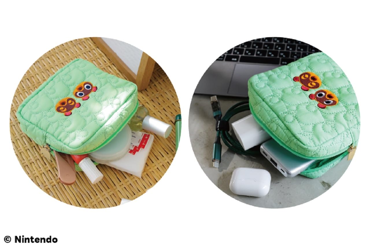 バッグインしやすいサイズ感。コスメやガジェット入れに