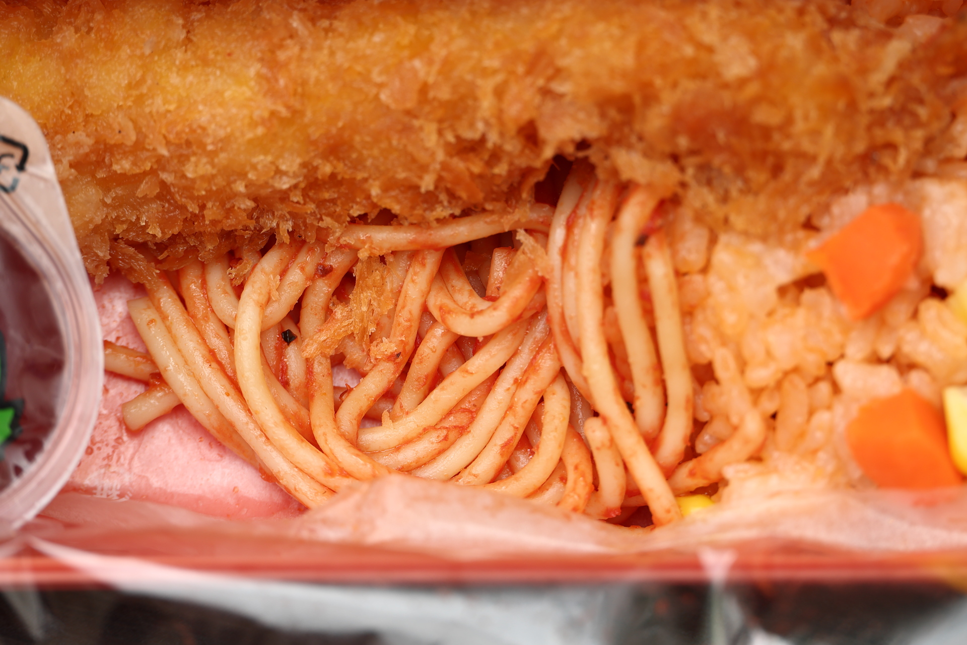 スパゲティケチャップ和え