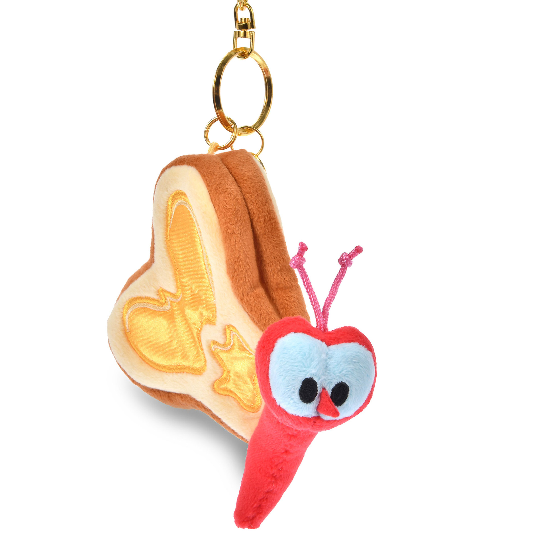 ぬいぐるみキーチェーン＜パンとバターフライ＞（2600円）