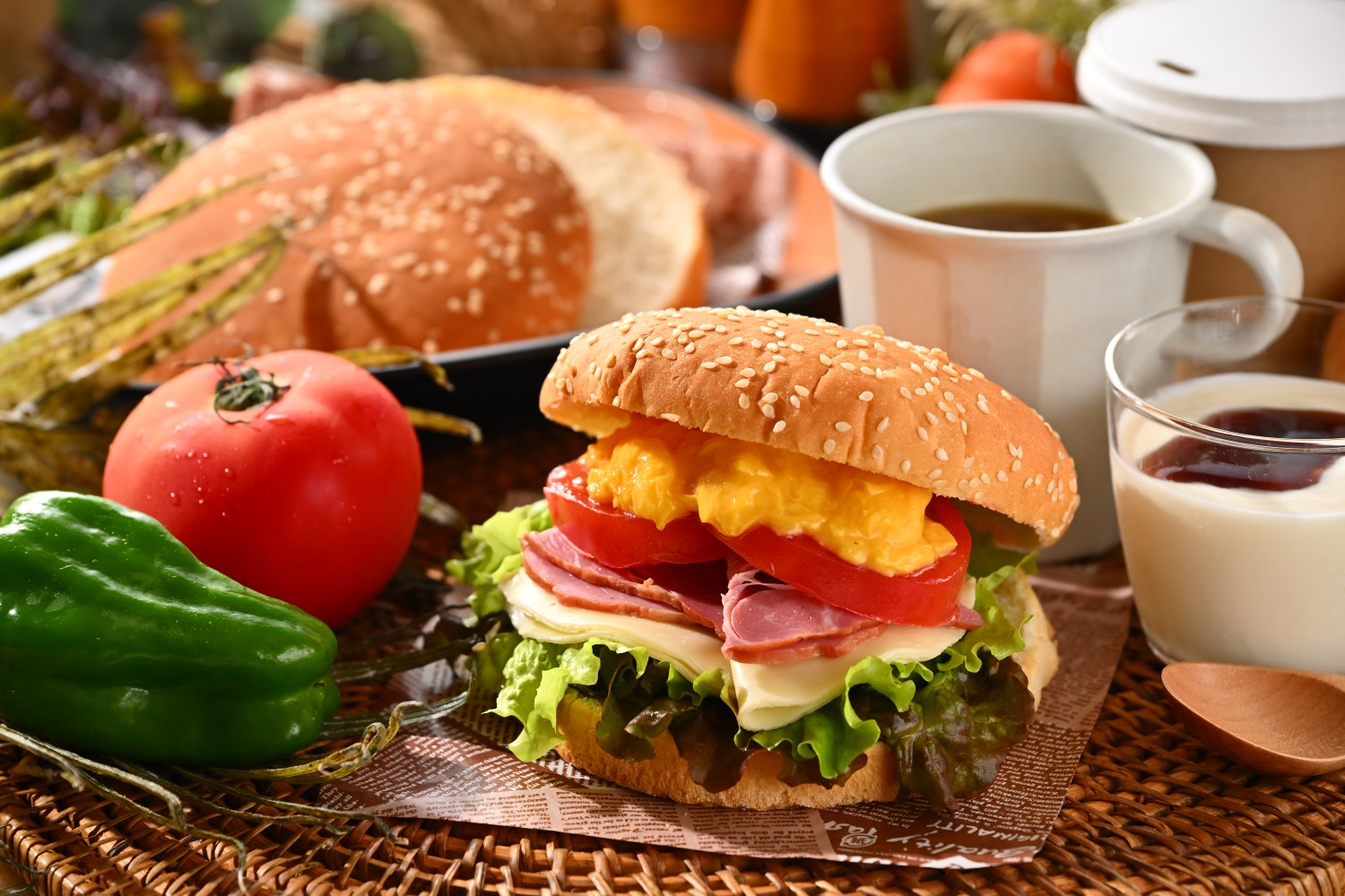 新朝食メニューは富士ヶ嶺豚とブリーチーズのモーニングバーガーなど