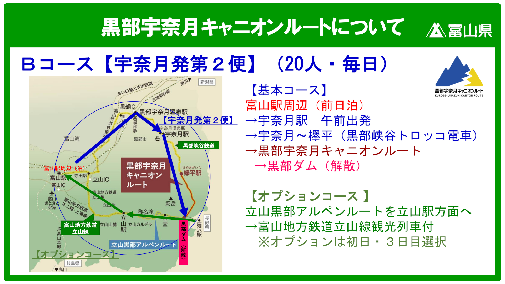 旅行商品の詳細（定例記者会見資料より）※画像を開いてからクリックで拡大