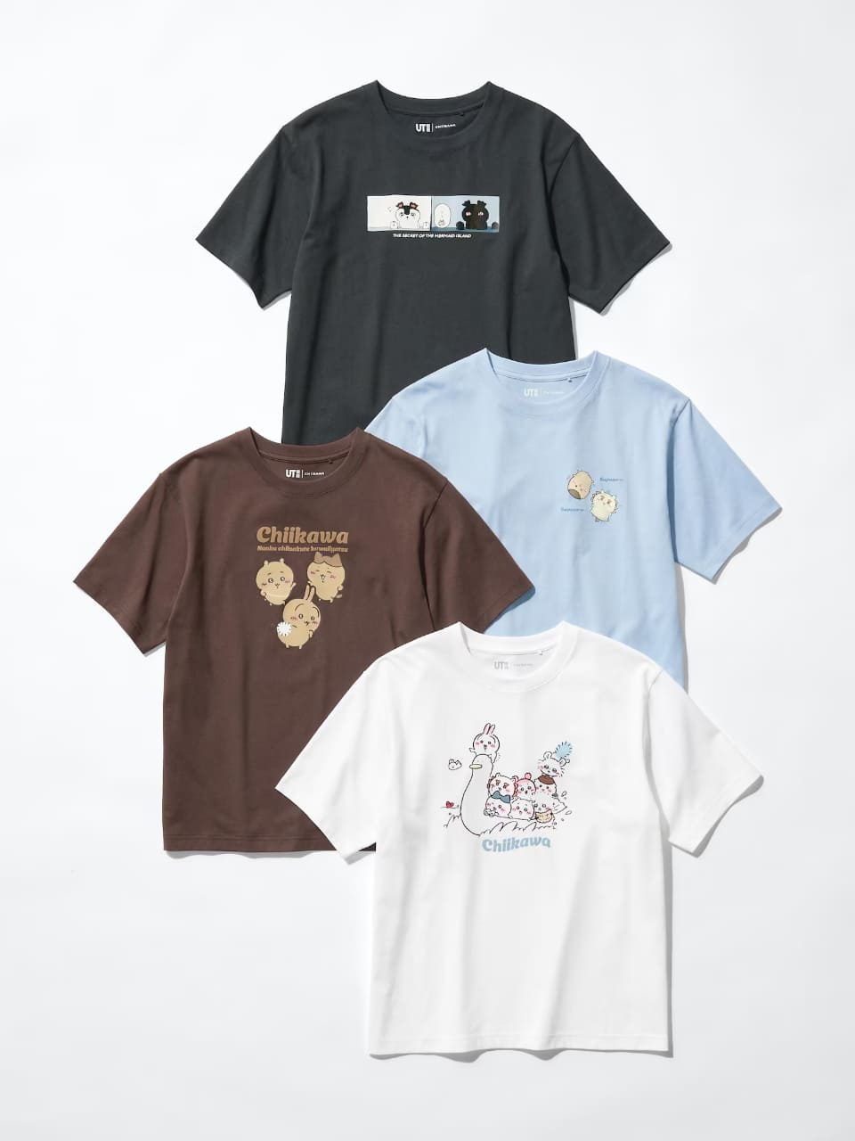 ユニクロ、ちいかわTシャツ＆スウェットを7月発売。「映画ちいかわ