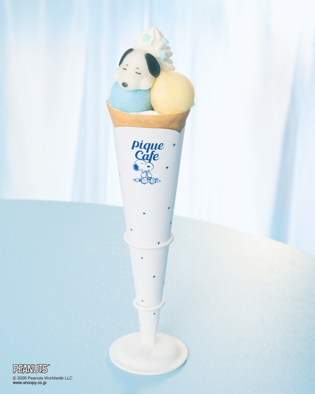 夏のお出かけに食べたい「ピーナッツ」コラボ企画第2弾のひんやりスイーツメニュー