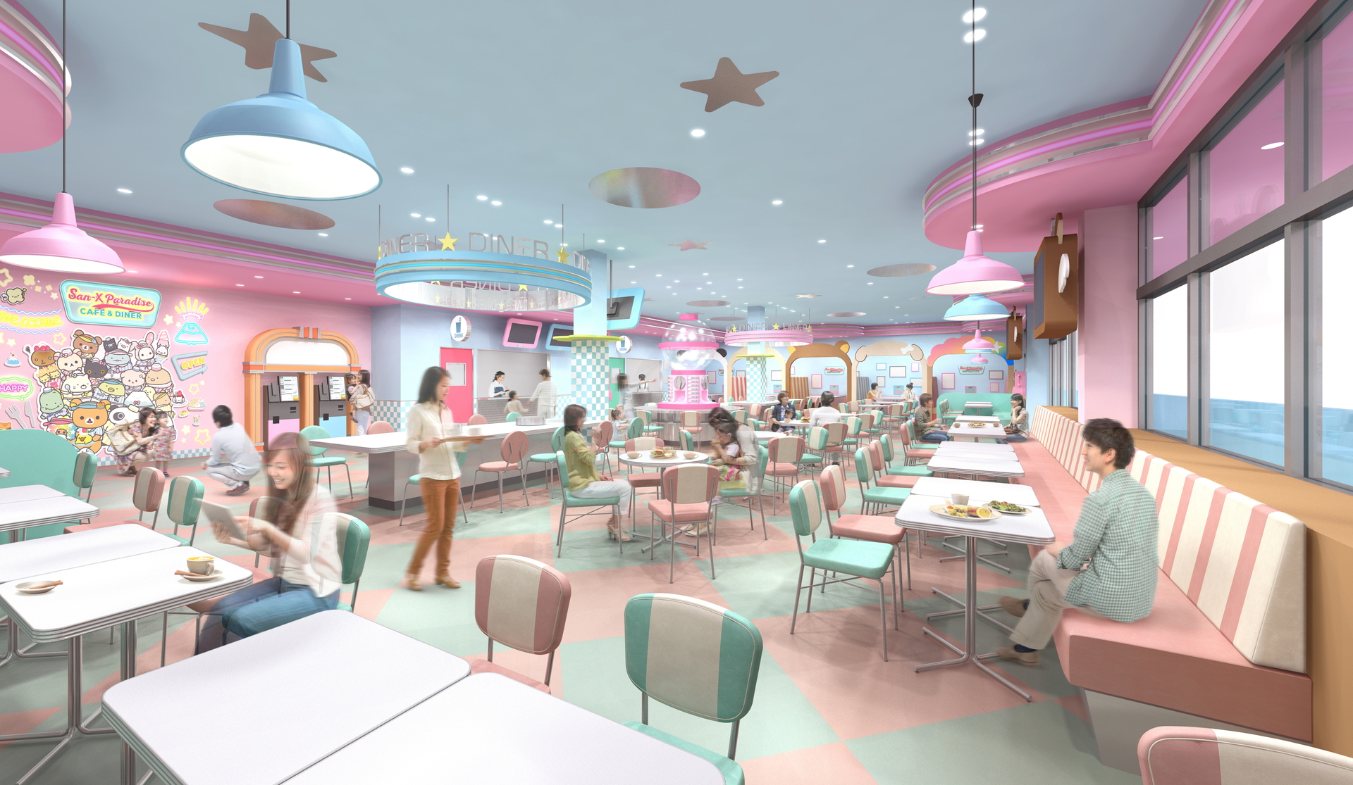 San-x Paradise Cafe ＆ Diner