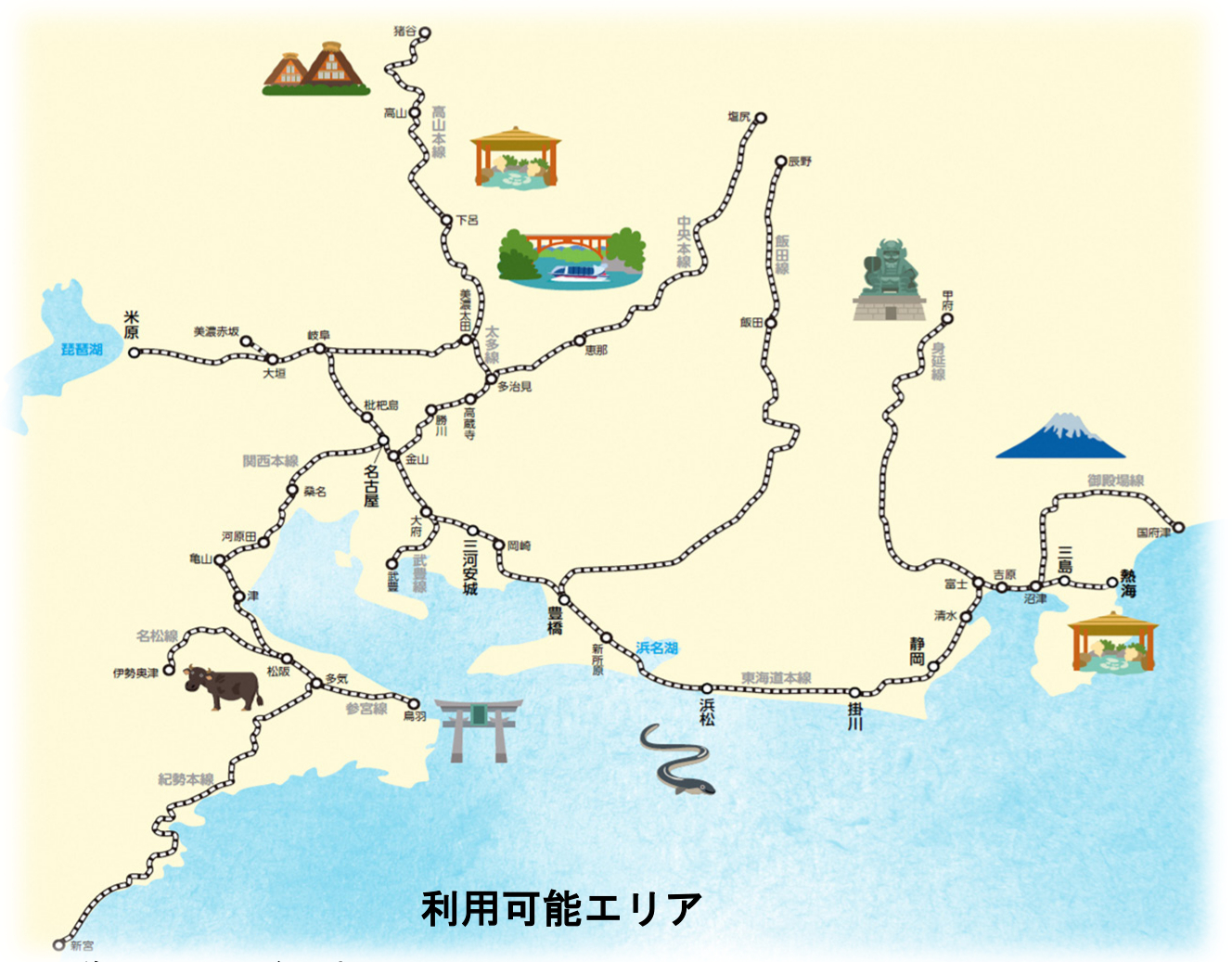 フリーエリア