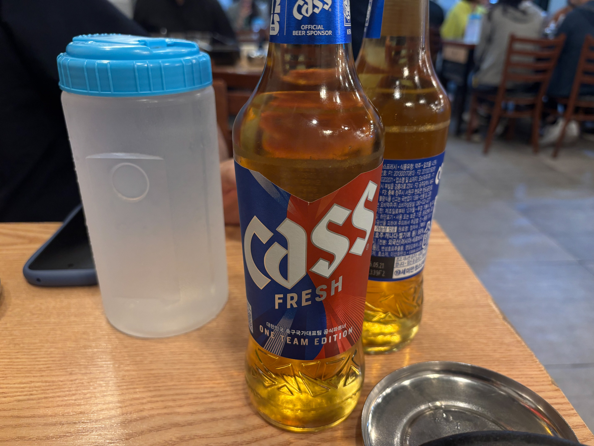 韓国といえばのCassビール