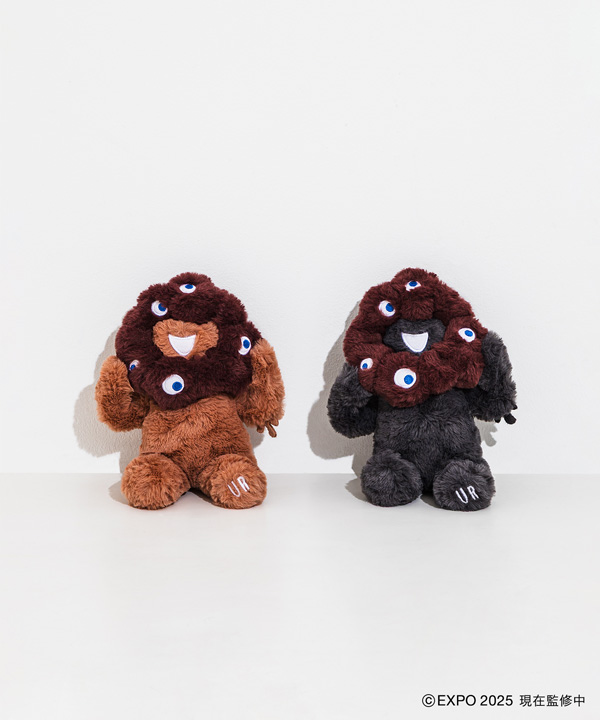 SOFT TOY。カラー展開はGRAY、BEIGEの全2色