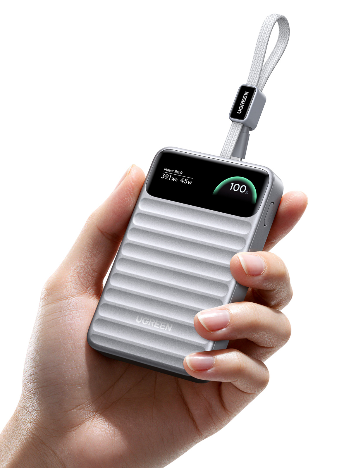 釘差し・圧壊・熱暴走・リチウム析出・過充電の試験をクリアしたモバイルバッテリー「UGREEN Nexode Wavy PB603」