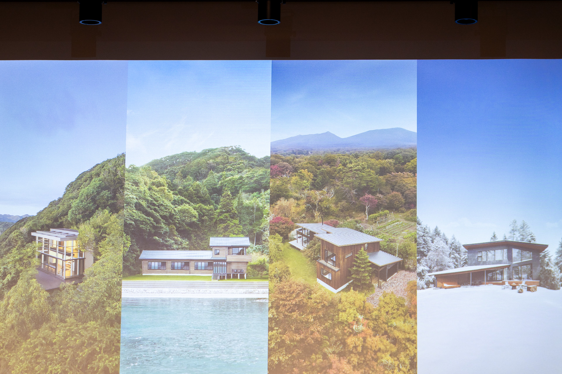 日本の豊かな自然に囲まれた多種多様な一軒家タイプのリスティング（掲載宿泊施設）