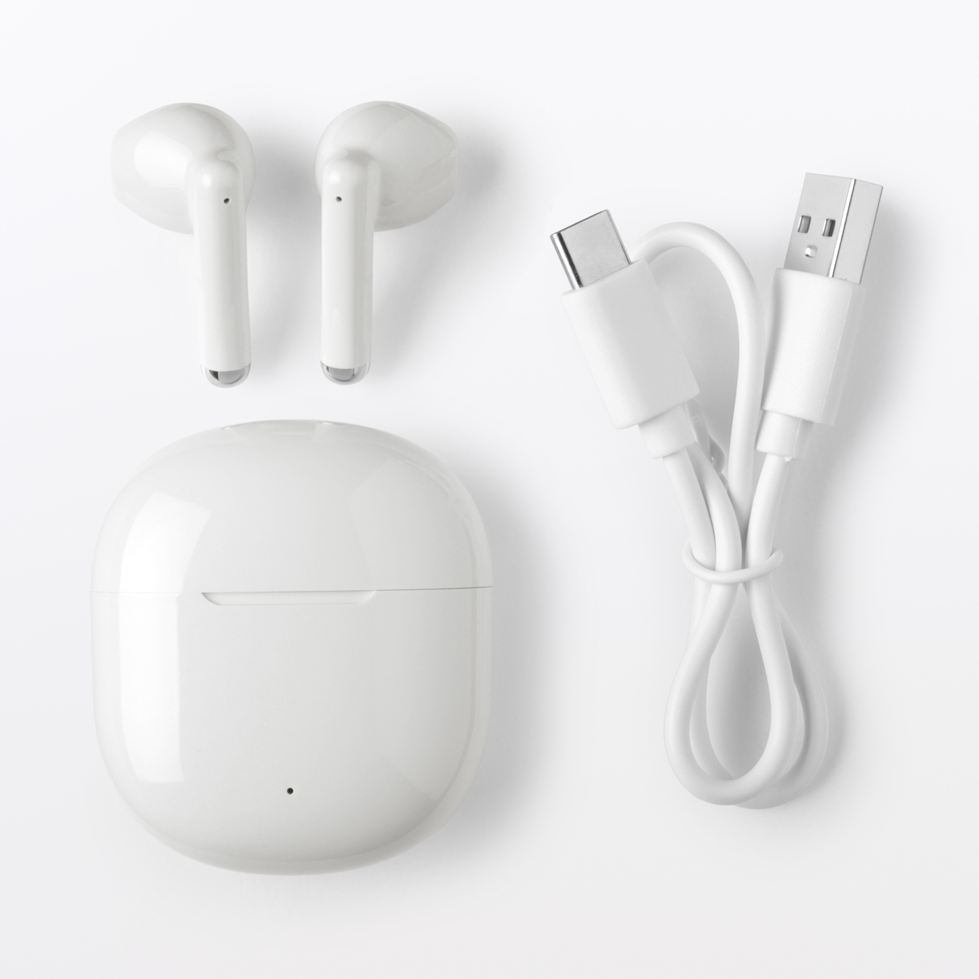 ワイヤレスイヤホン インナーイヤー型の付属品