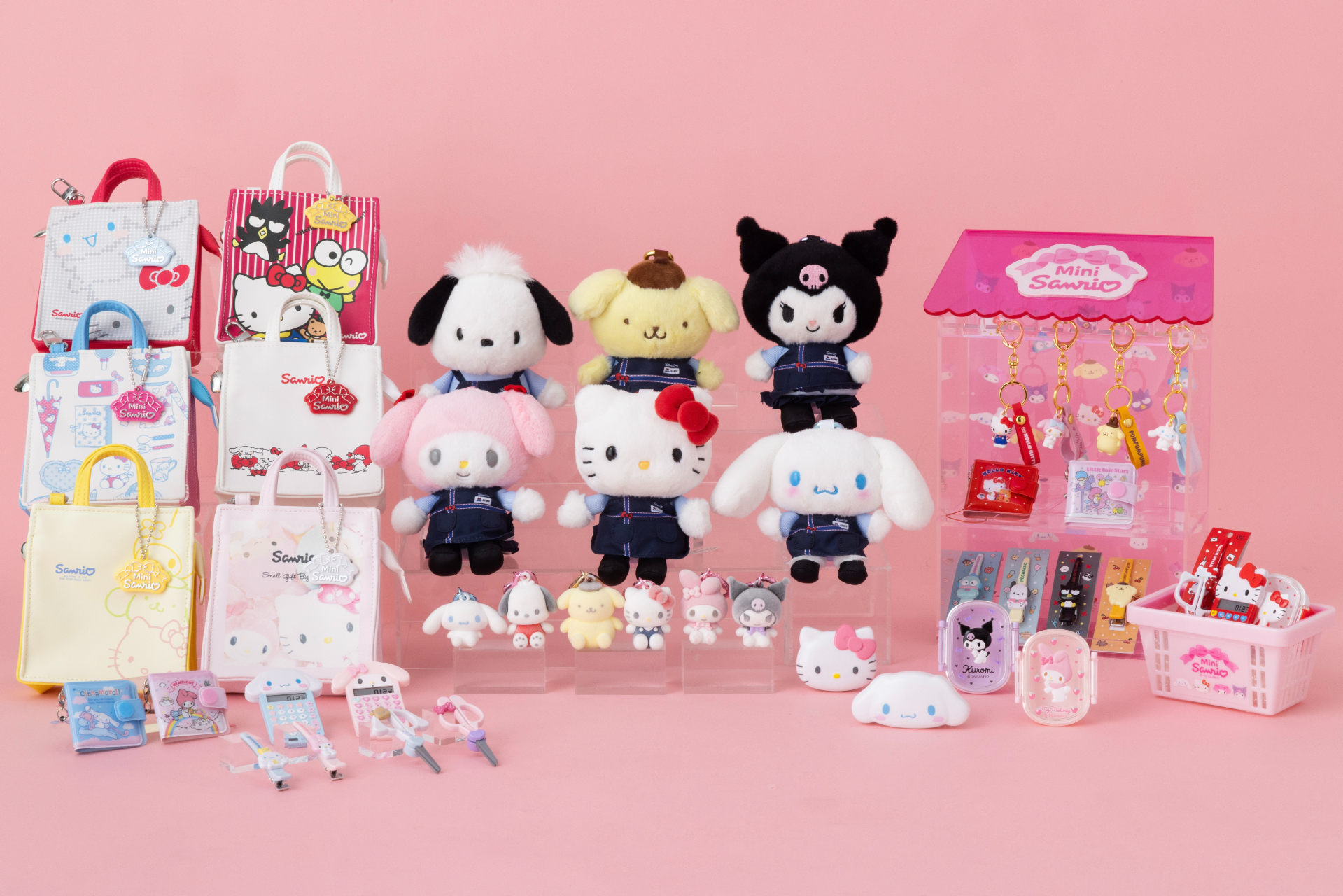 サンリオショップの世界観をミニチュア化した「Mini Sanrioシリーズ」など発売
