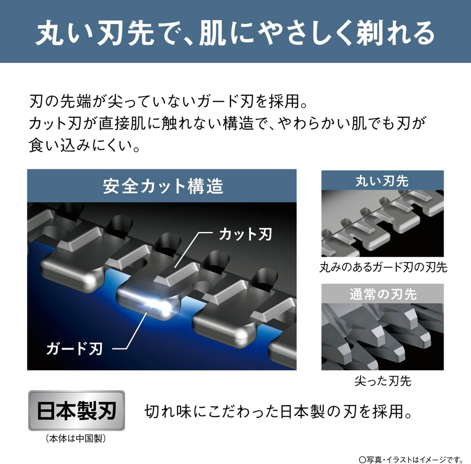 パナソニックのボディシェーバーが29％オフで9000円台。0.1mm、2～12mm