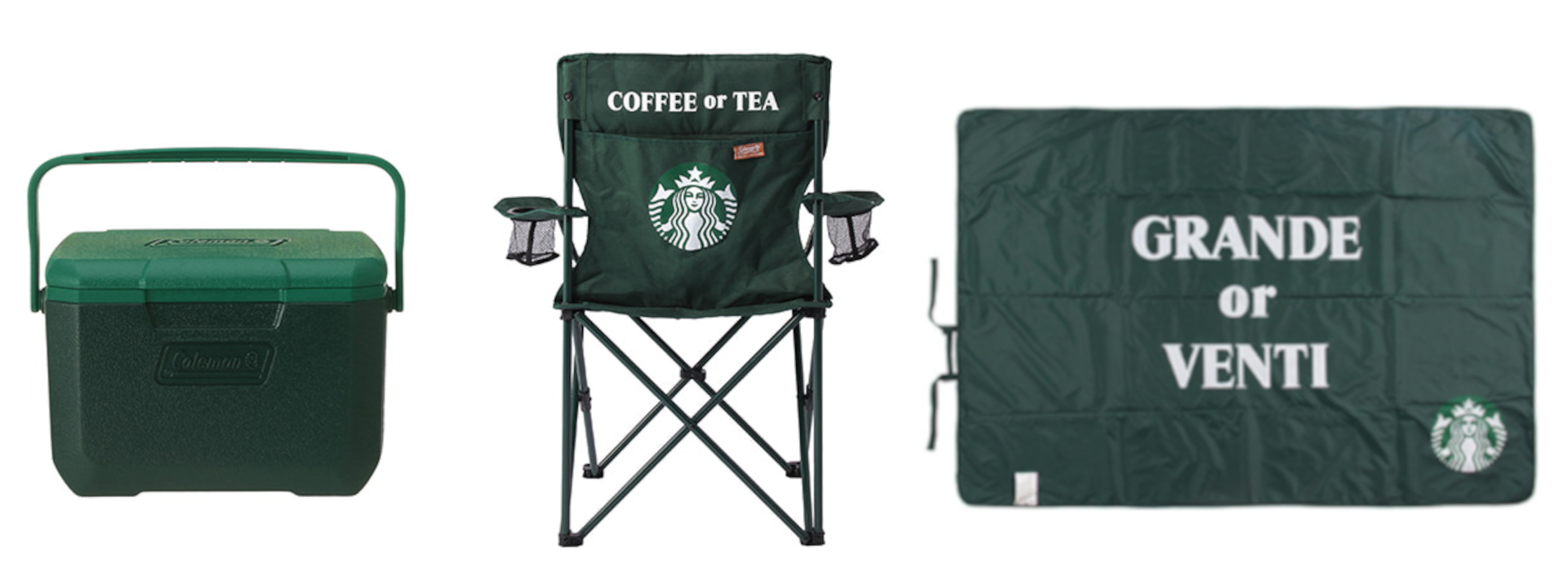 スタバ×ビームス「EXTRA Collection」第4弾は、コールマンの別注アウトドアアイテムを発売