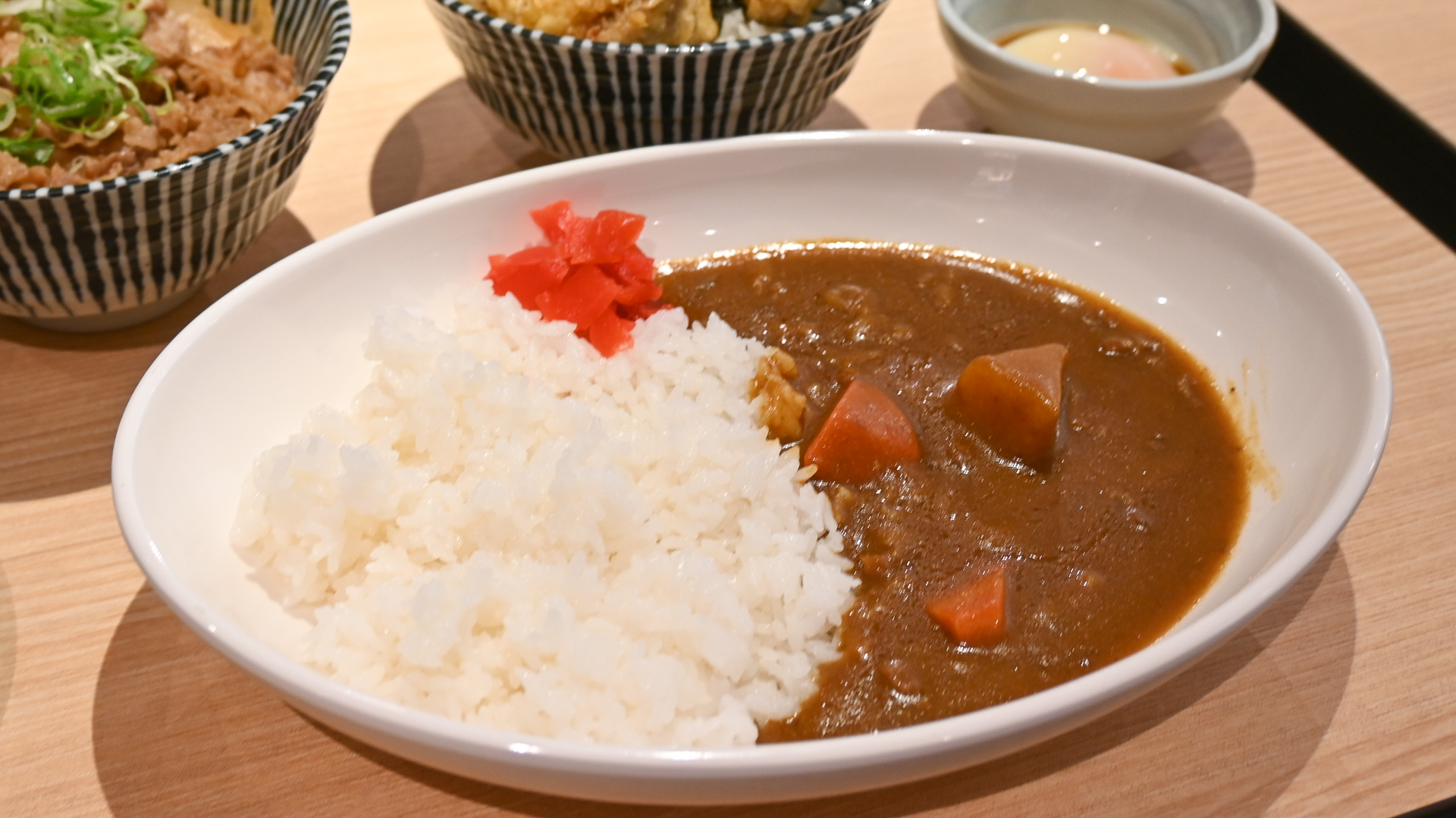 カレーは昔からの人気メニューだ