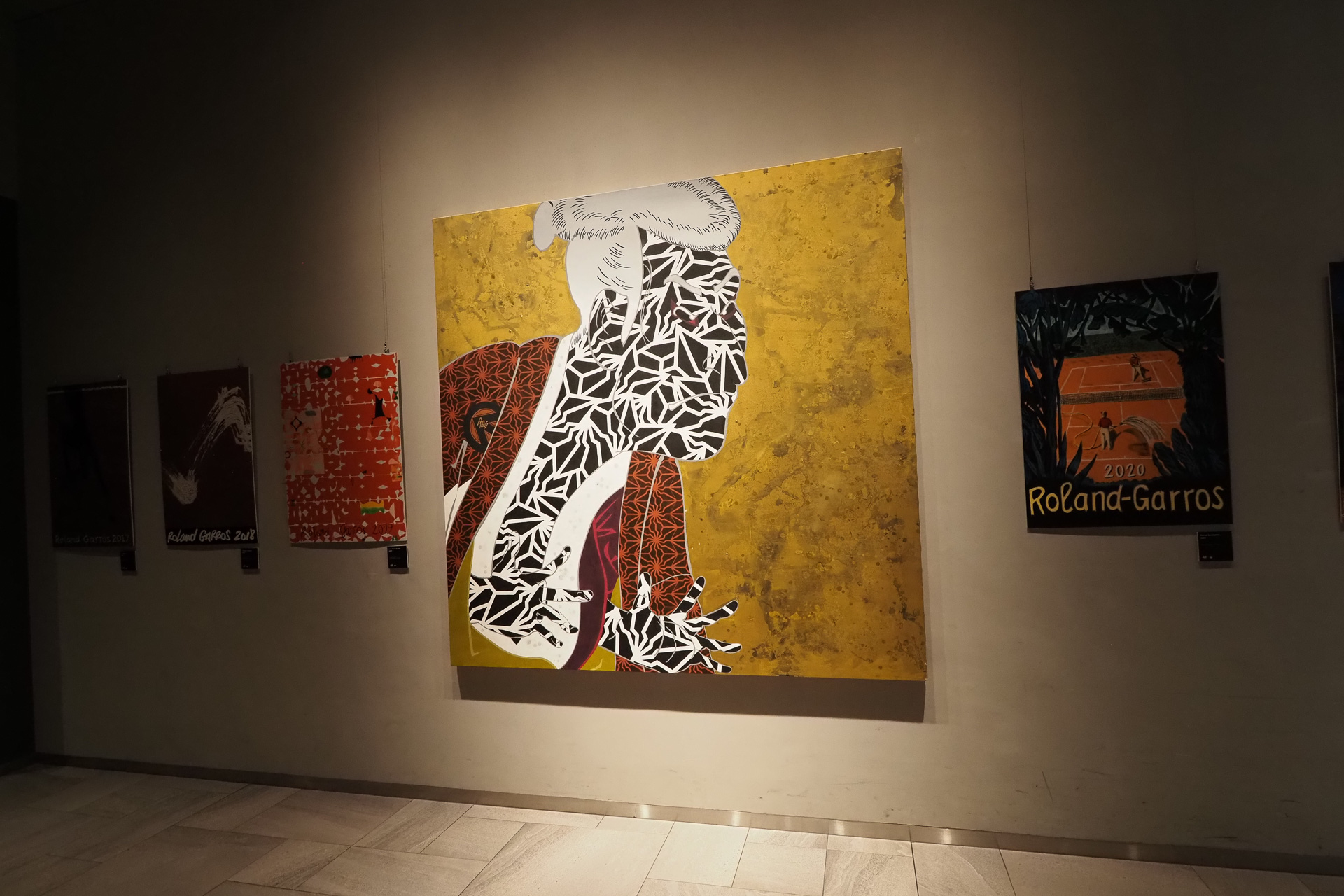 随所に歌舞伎にちなんだアートがあるので探してみるのも楽しい