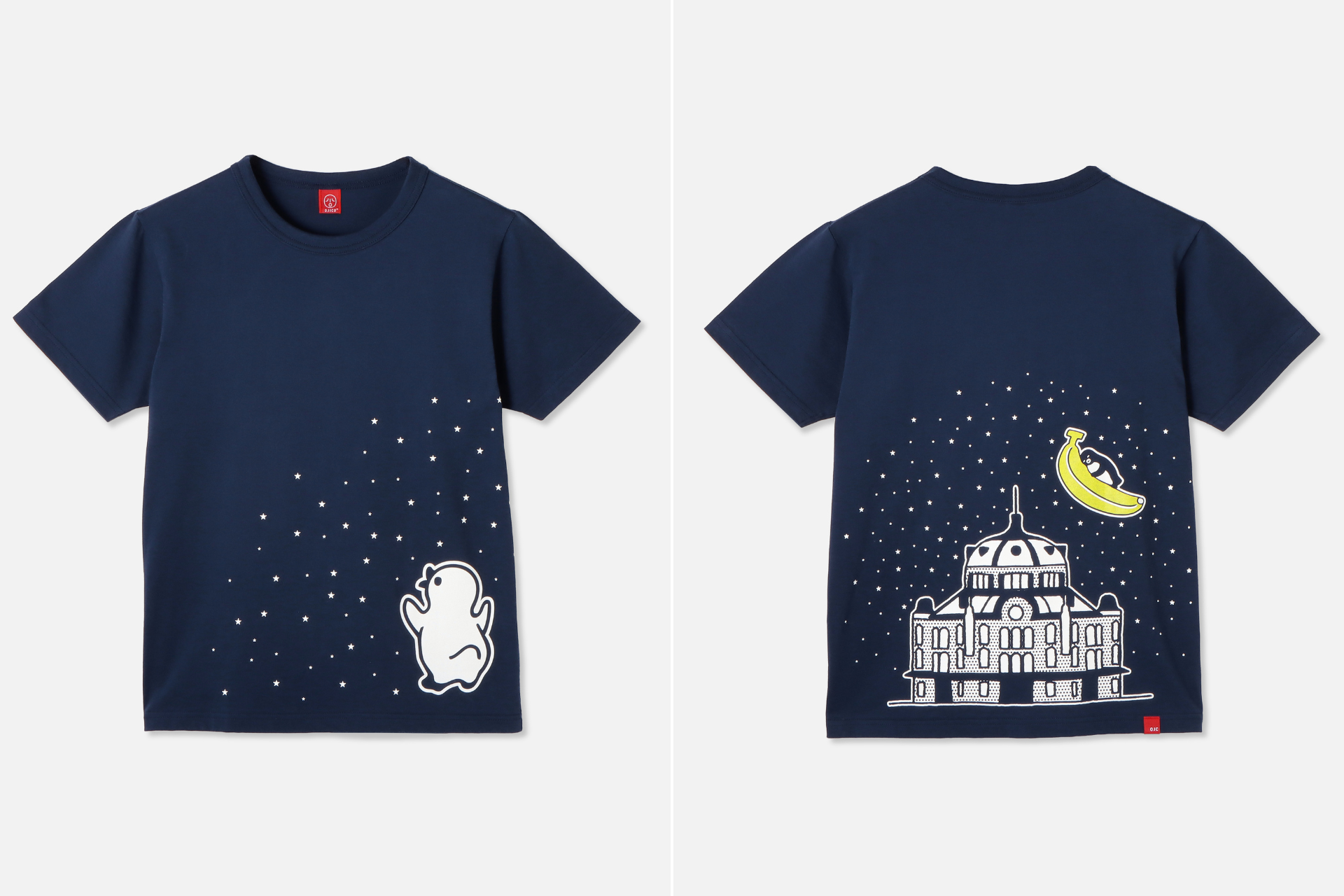 Tシャツのこどもサイズは90～145cm、おとなサイズは男女兼用でS～LLを用意している