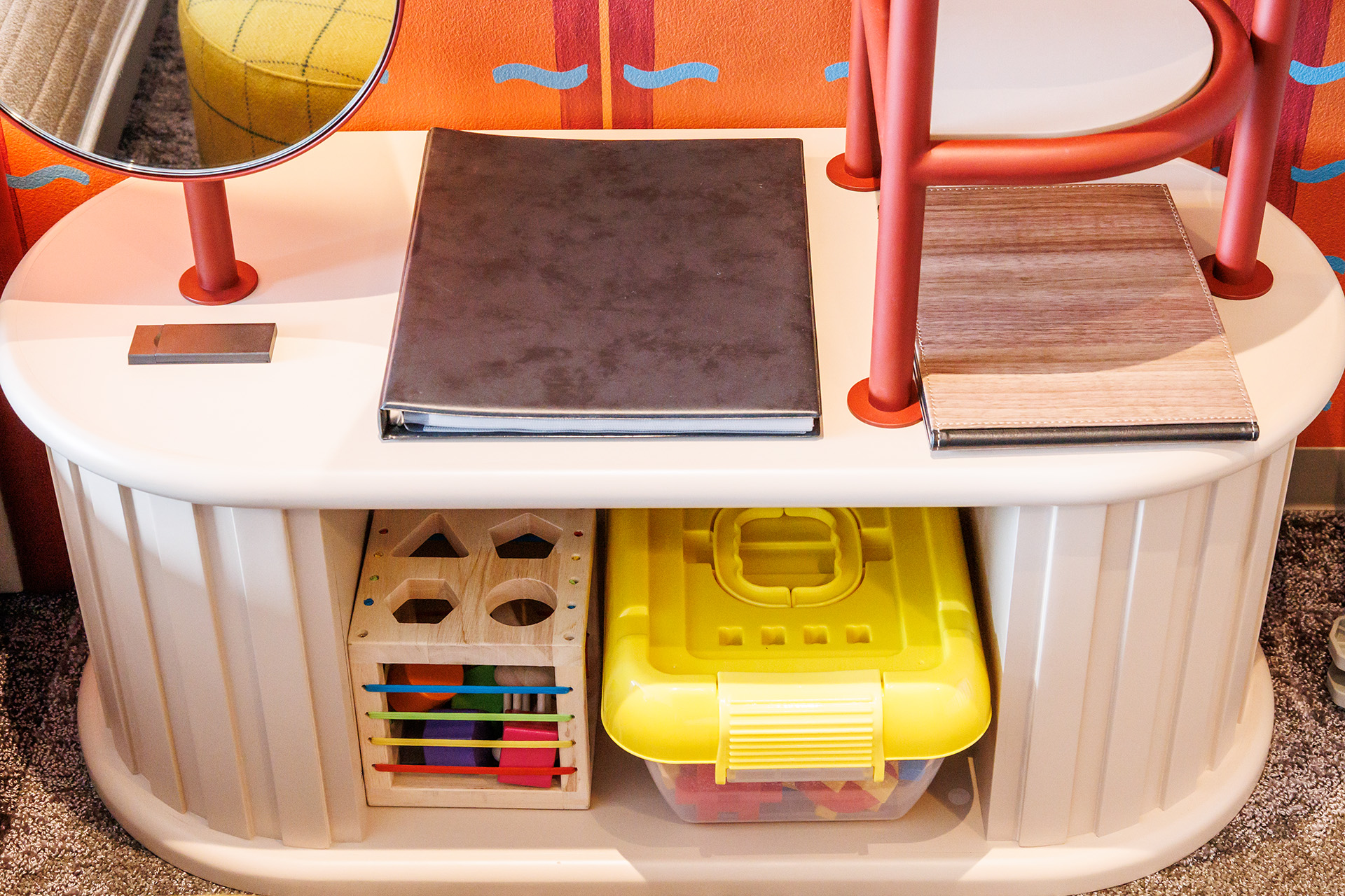 おもちゃは全タイプの部屋に用意