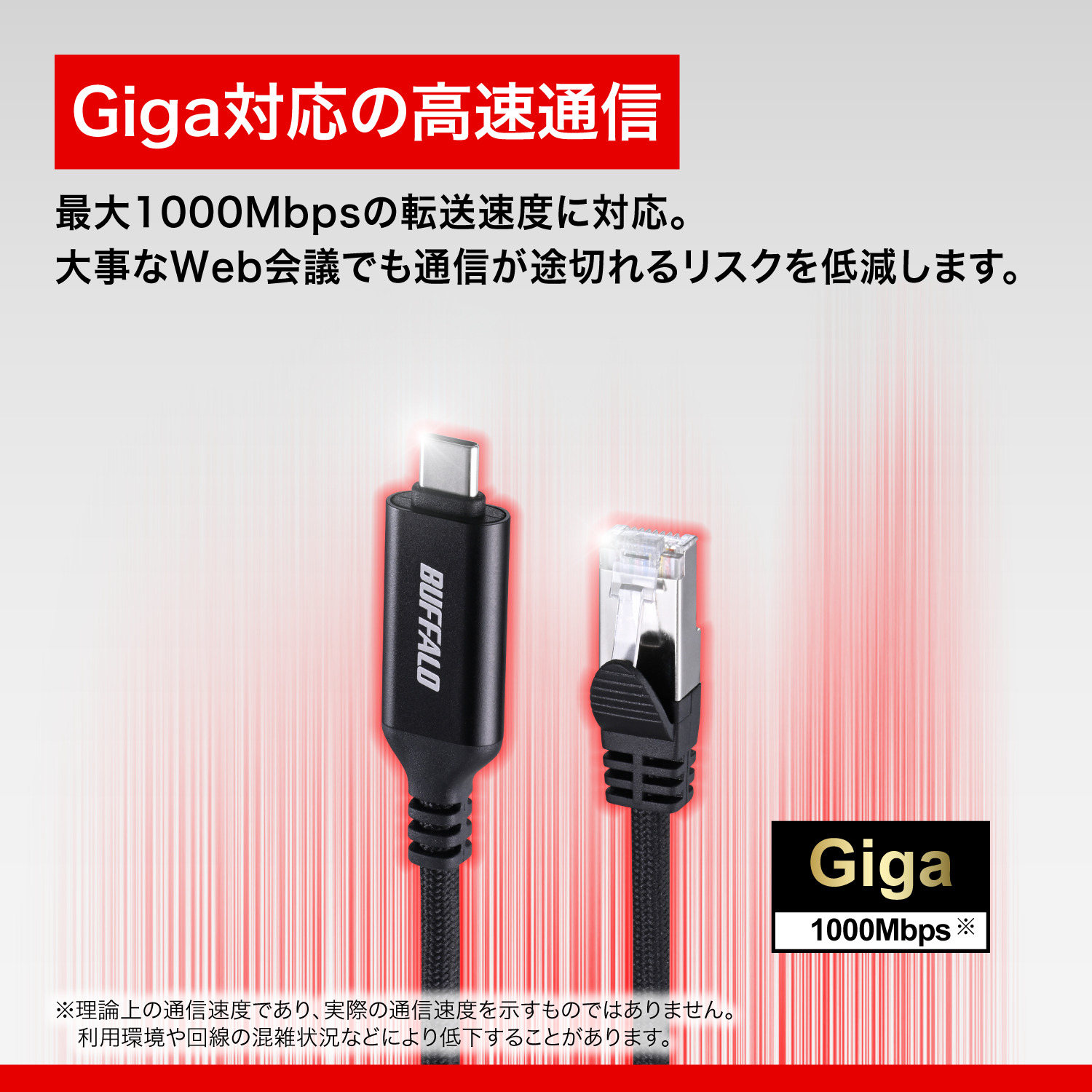 最大1000Mbps