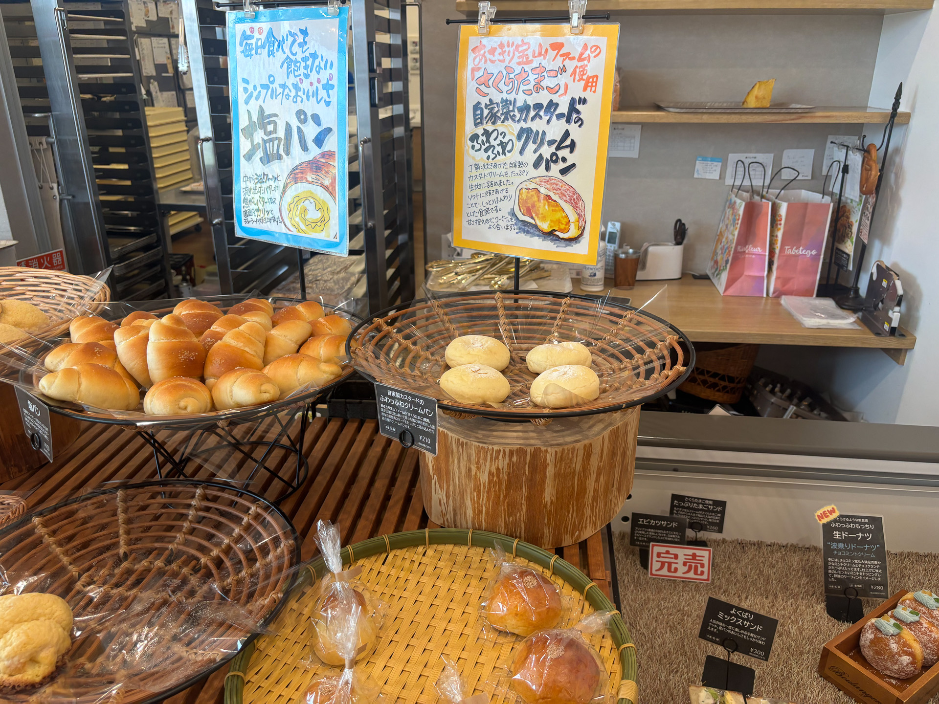 かわいいパン屋さんニコフルール