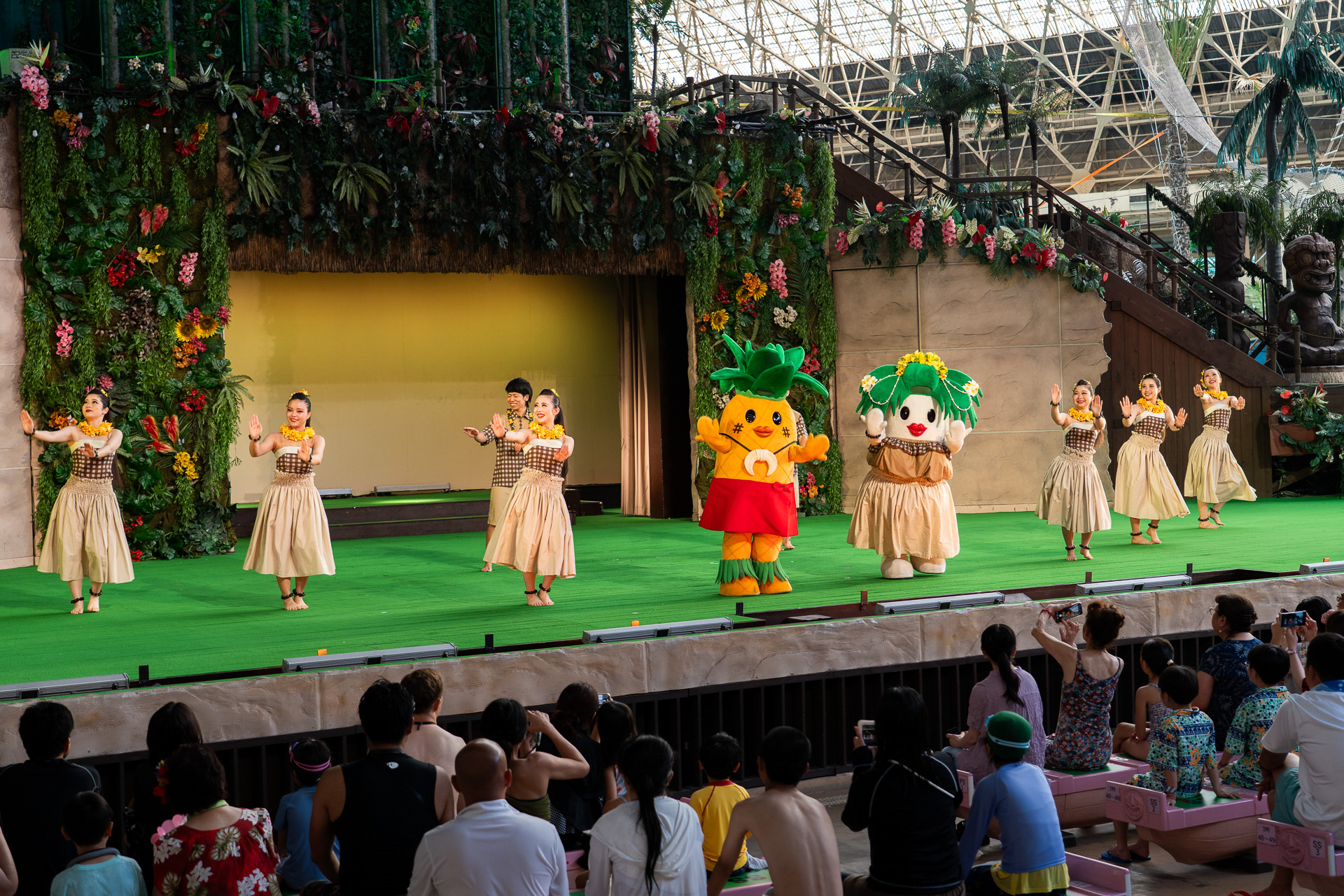 7月4日からスタートした昼のショー「Ke Aloha（ケ アロハ）」