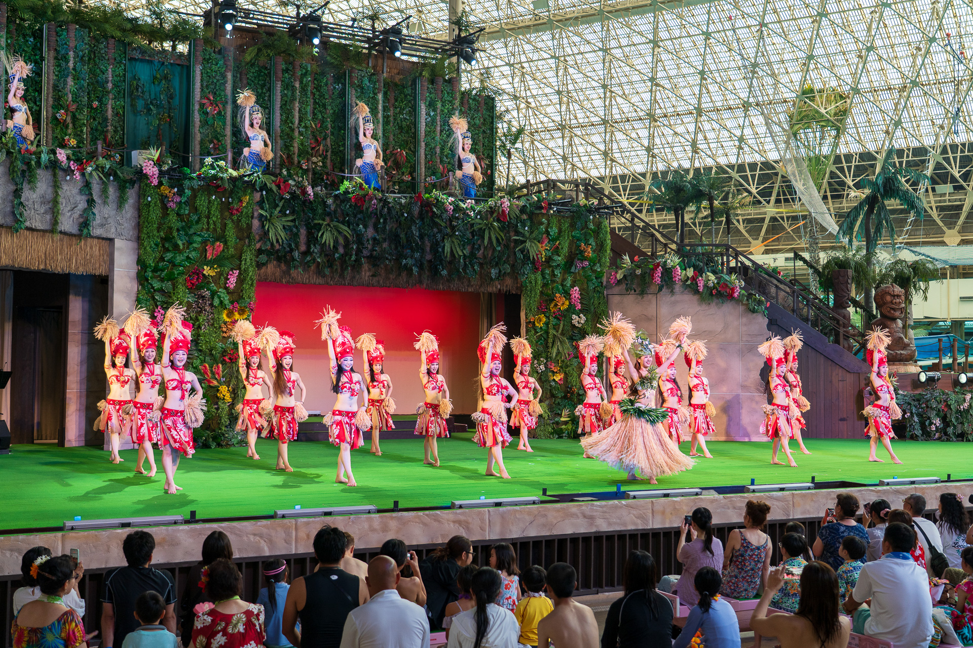 7月4日からスタートした昼のショー「Ke Aloha（ケ アロハ）」