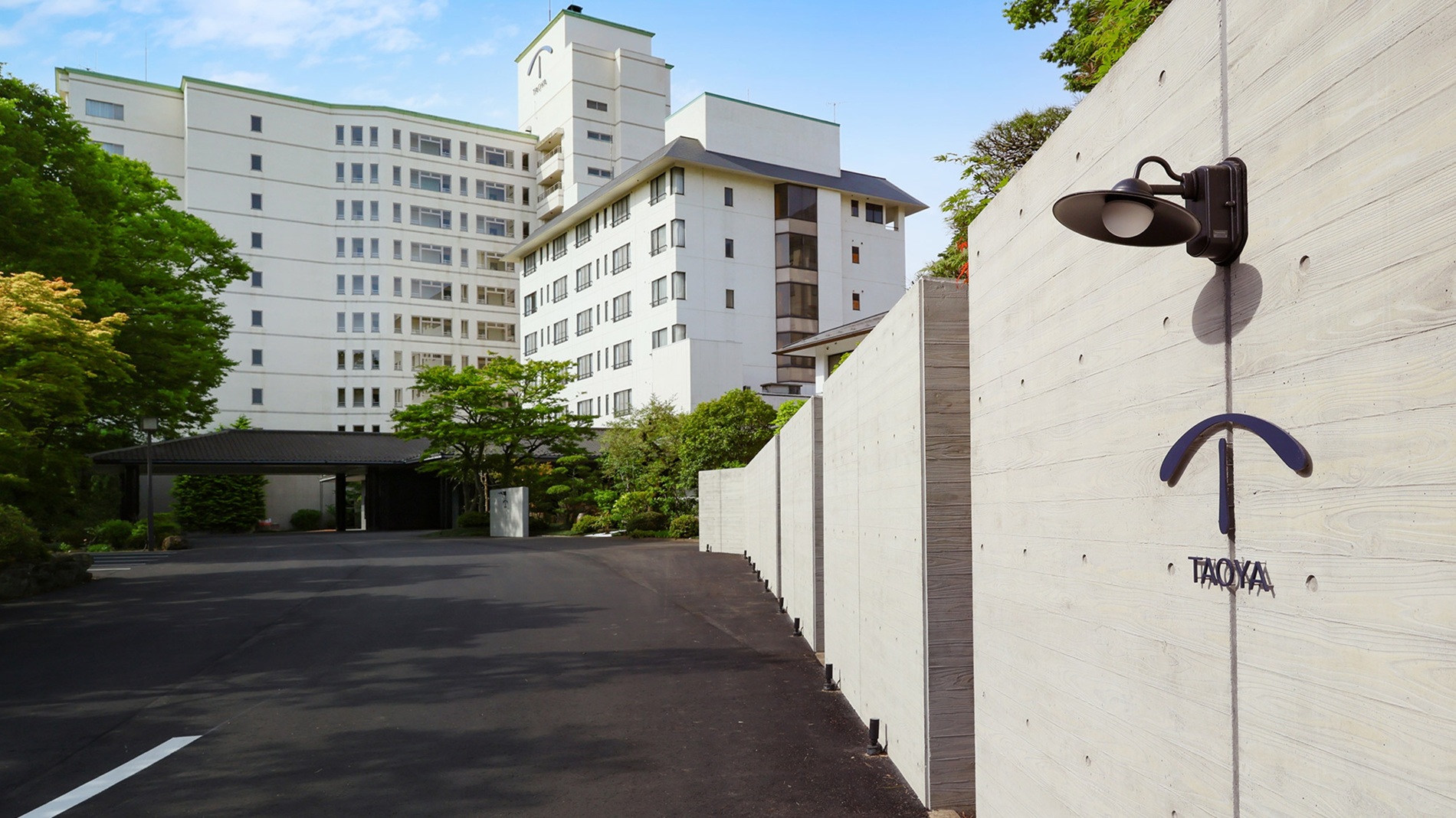 「TAOYA秋保」外観。仙台市中心部からクルマで約30分