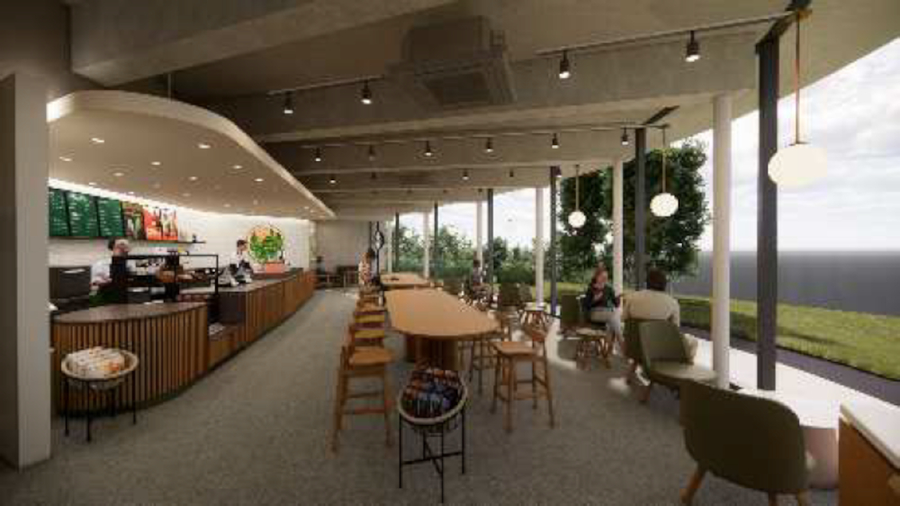 スターバックスコーヒー 浜名湖サービスエリア ONE SEANA店