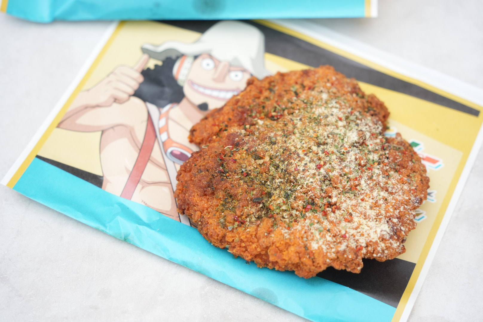 Usopp's Fried Chicken ~Lemon Herb~ (1300 yen).