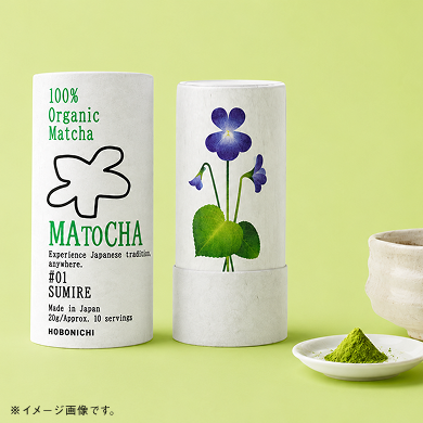 「つきまさ」と共同開発したオーガニック抹茶「MA TO CHA」