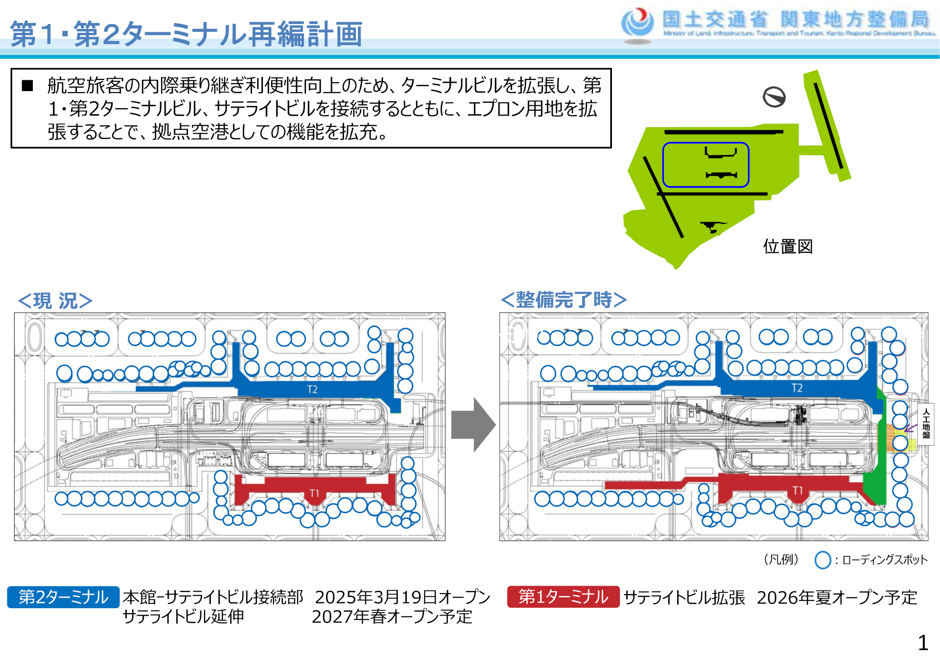 第1・第2ターミナル再編計画について