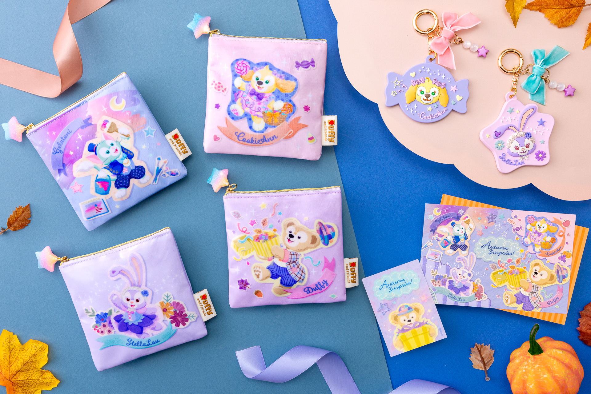 東京ディズニーシーは、ハロウィーンデザインのダッフィー＆フレンズグッズを新たに発売する