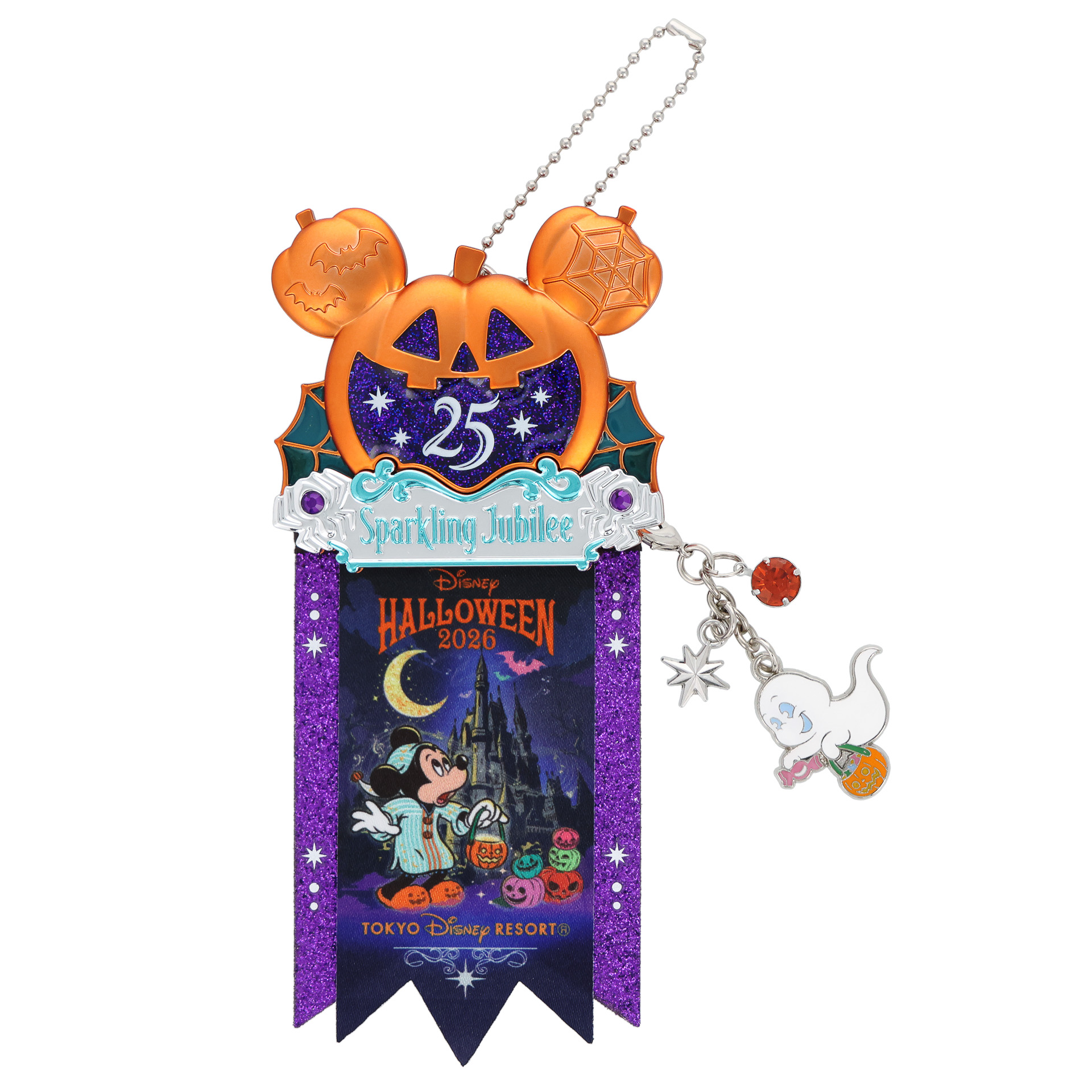 東京ディズニーシーで発売中の「ジュビリーバッジ」に新デザインが登場する