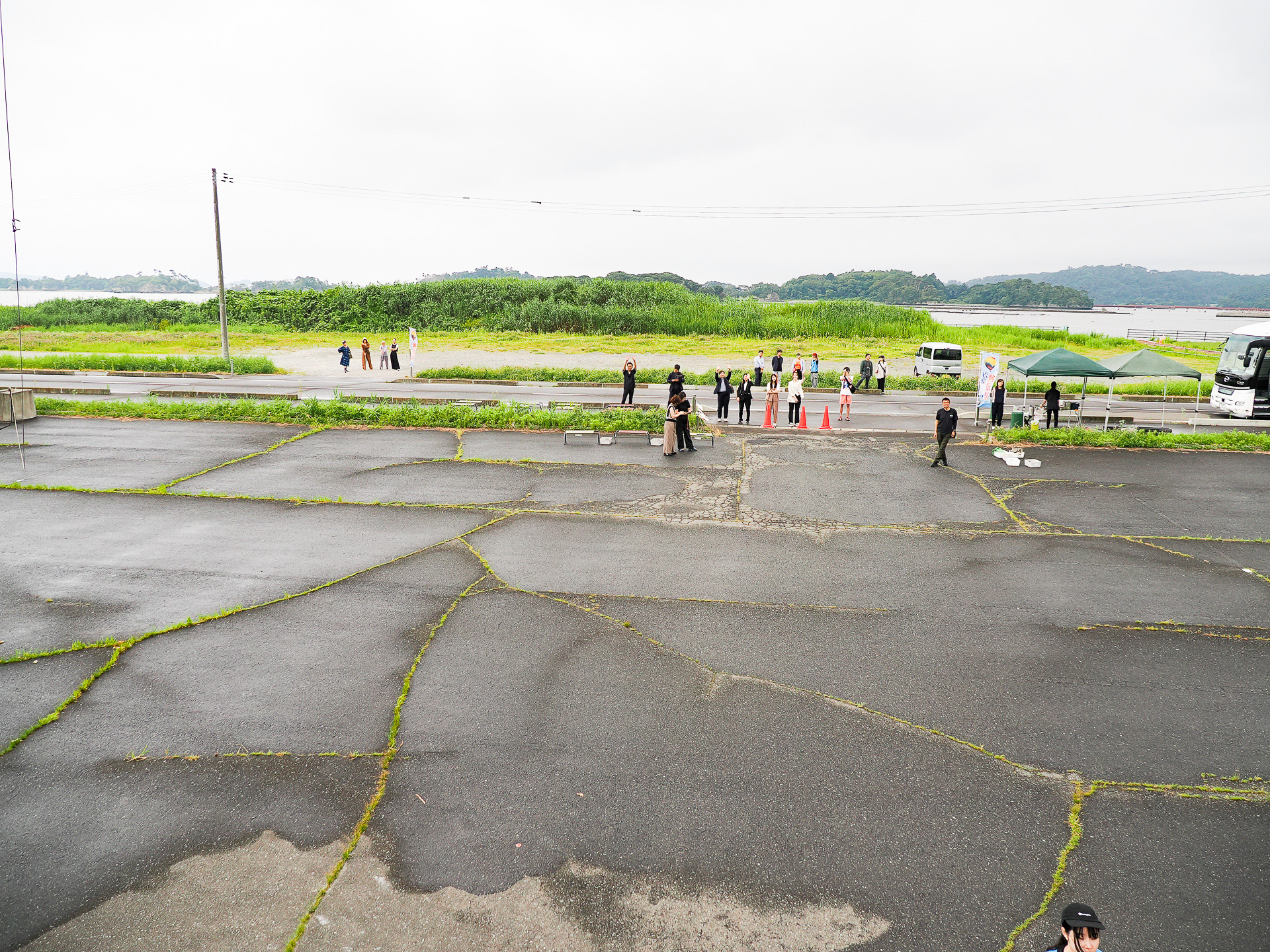 離陸していく