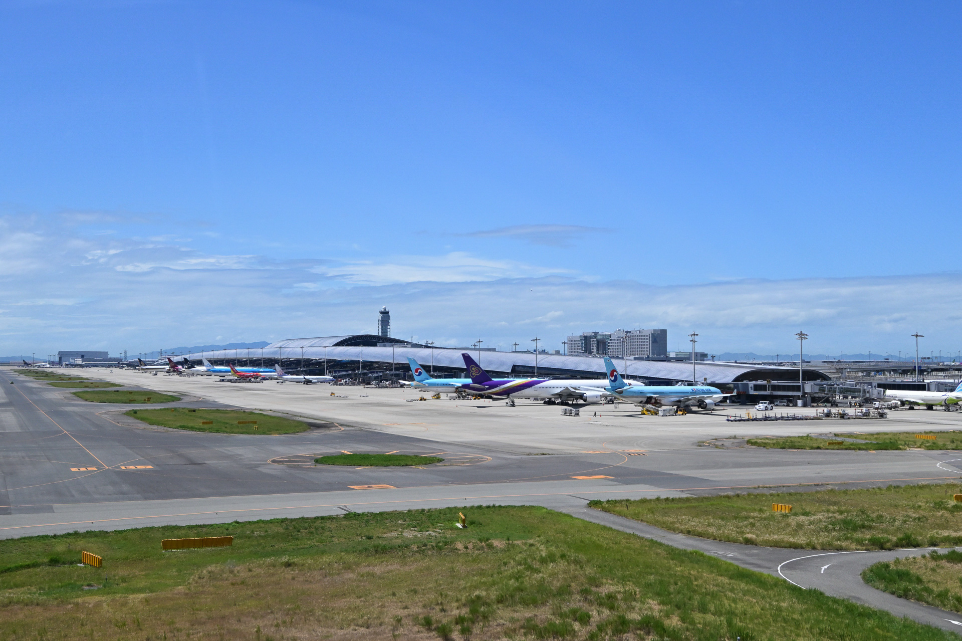 関西空港の駐機場