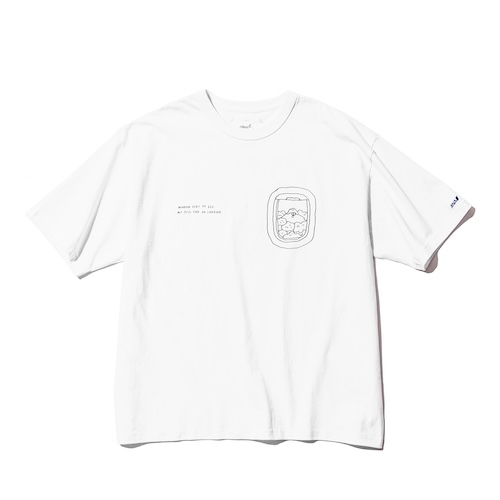 ANA×BEAMSコラボTシャツ「MT FUJI T-Shirt」。フロント/バックデザイン