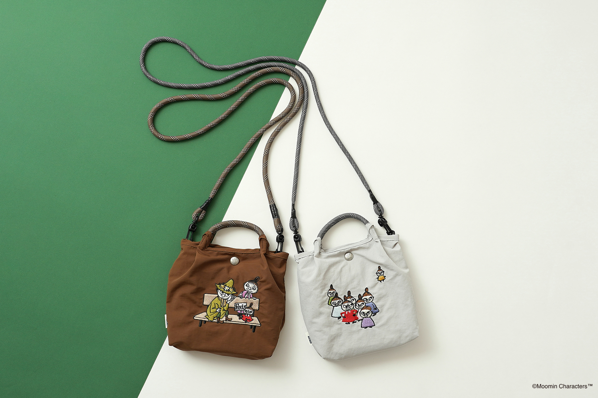 T2Oの「ムーミン」刺繍ミニショルダーバッグに新デザイン登場