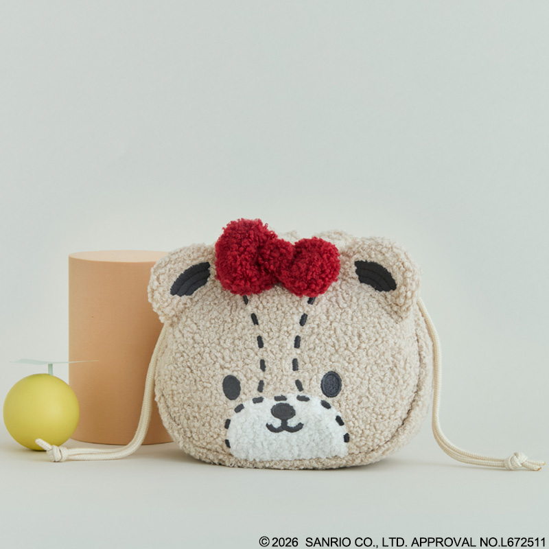 セブンで販売「HELLO KITTY × BRILMY ズボラさんでも整理がかなう 巾着コスメポーチ BOOK TINY CHUM ver. SPECIAL PACKAGE」