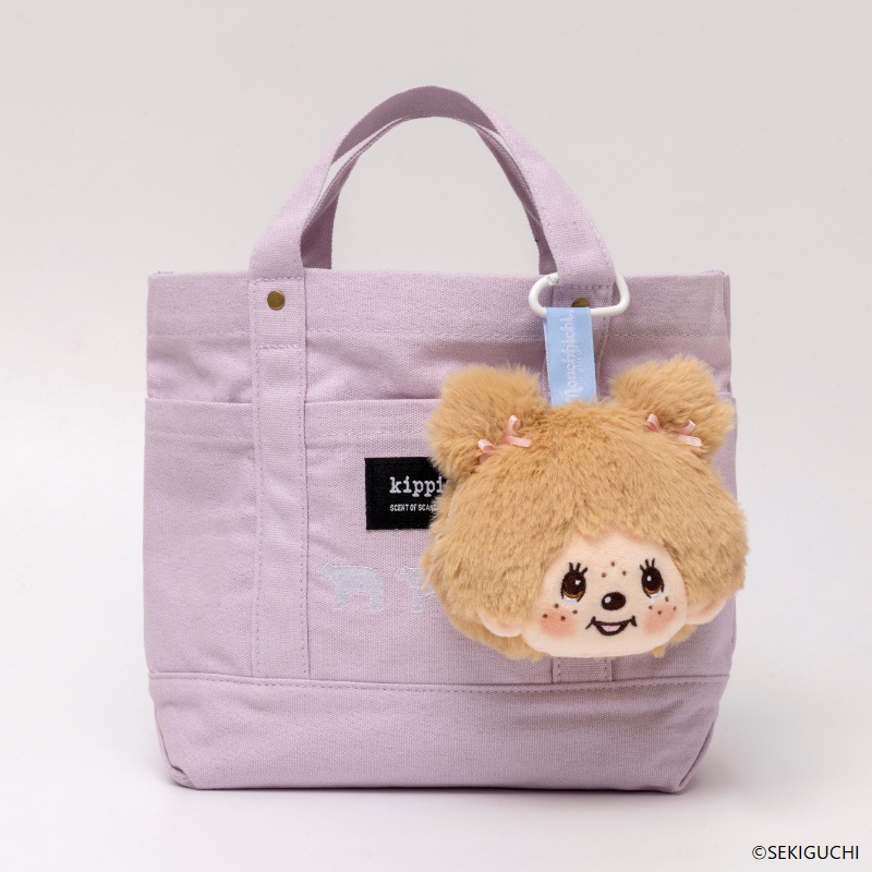 セブンで今日発売、モンチッチ×さくらんぼ柄のポーチ/チャーム付きエコ