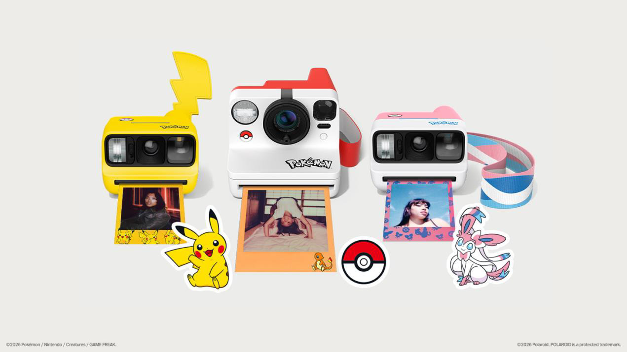 Polaroid×Pokémon、ポケモン30周年を記念した特別エディションシリーズ発売