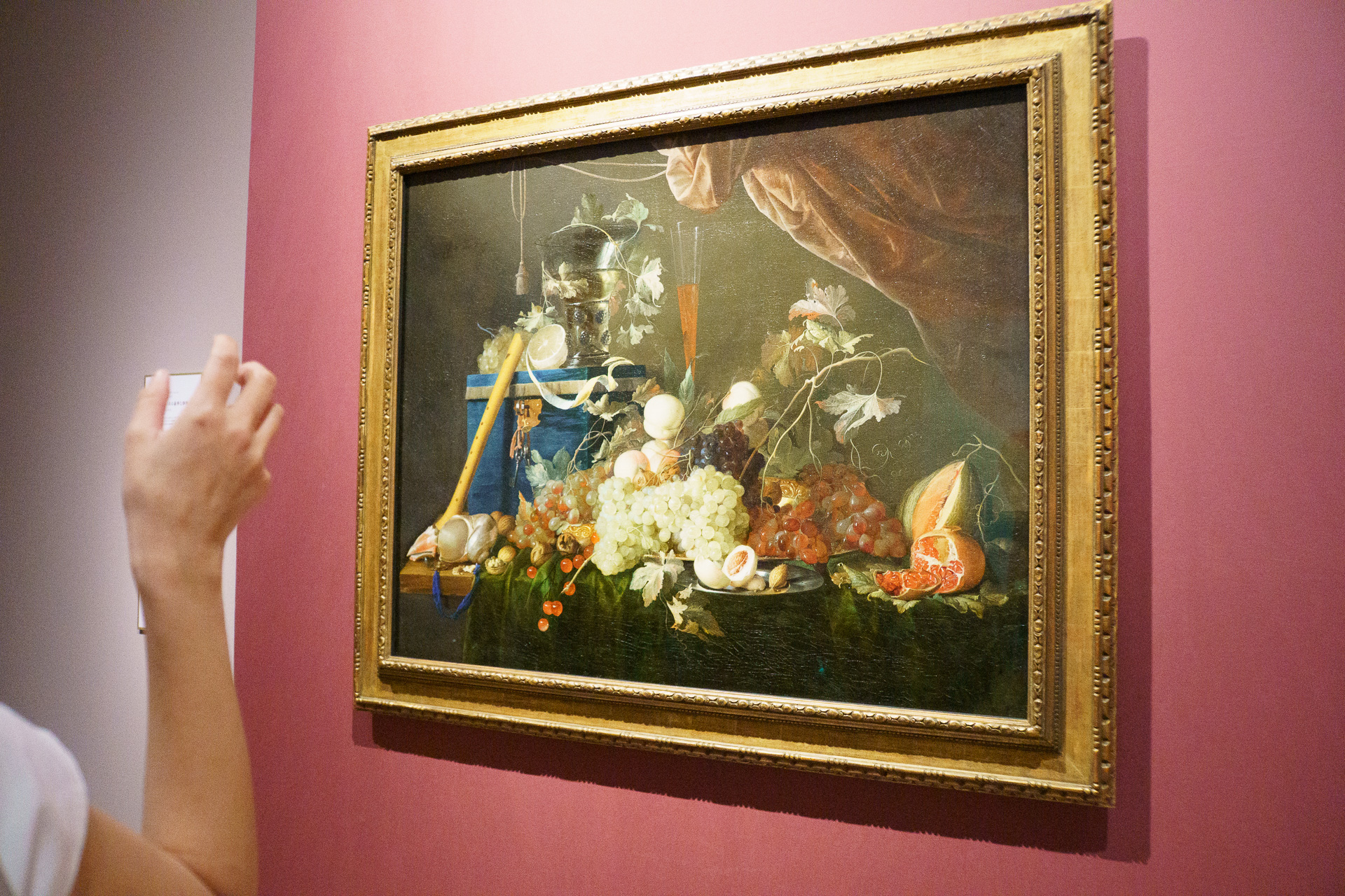 第5章 教会内景画：エマヌエル・デ・ウィッテ「想像のカトリック聖堂の内部」1668年 マウリッツハイス美術館