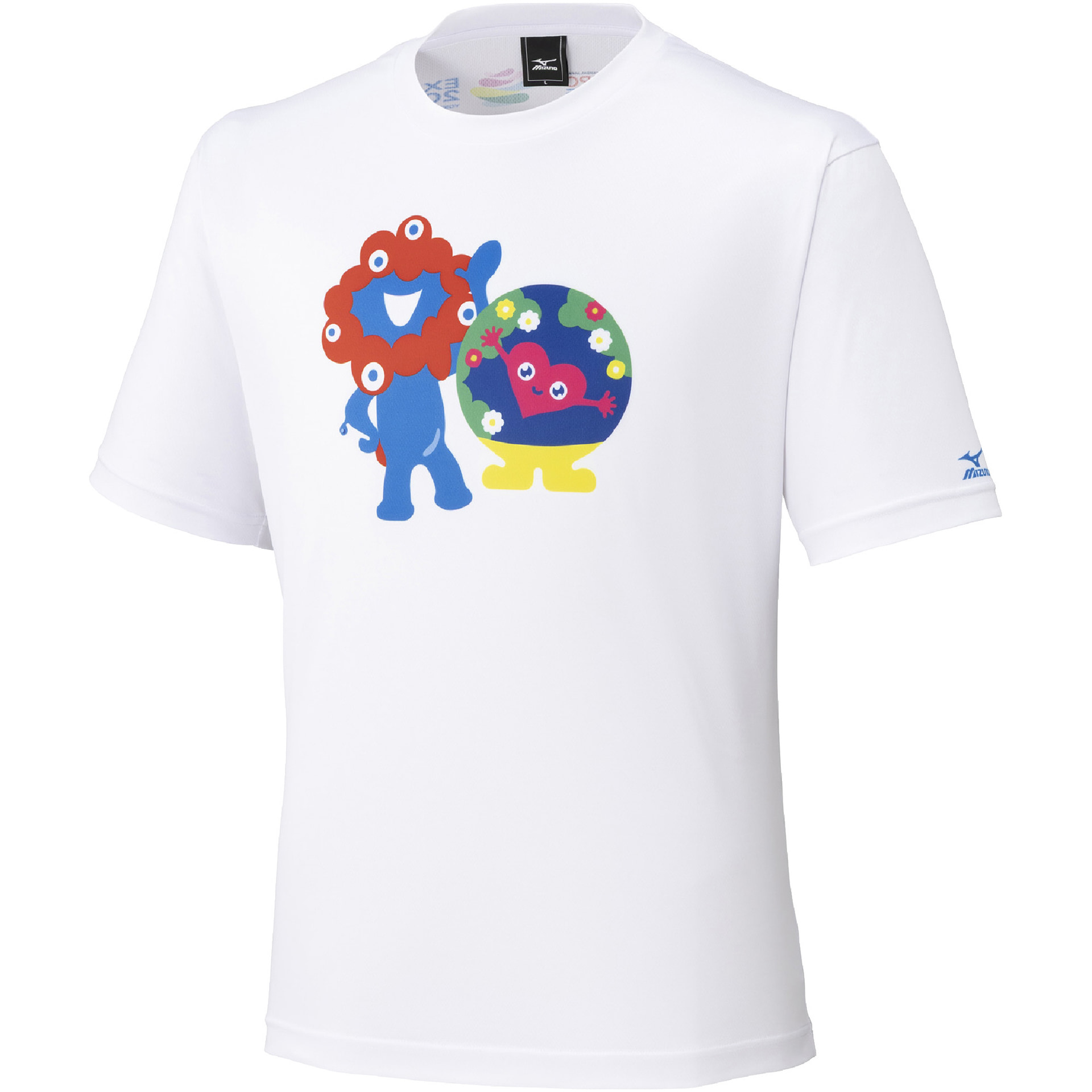 「ミャクミャク・トゥンクトゥンクTシャツ」（6490円）。サイズはS/M/L/XL