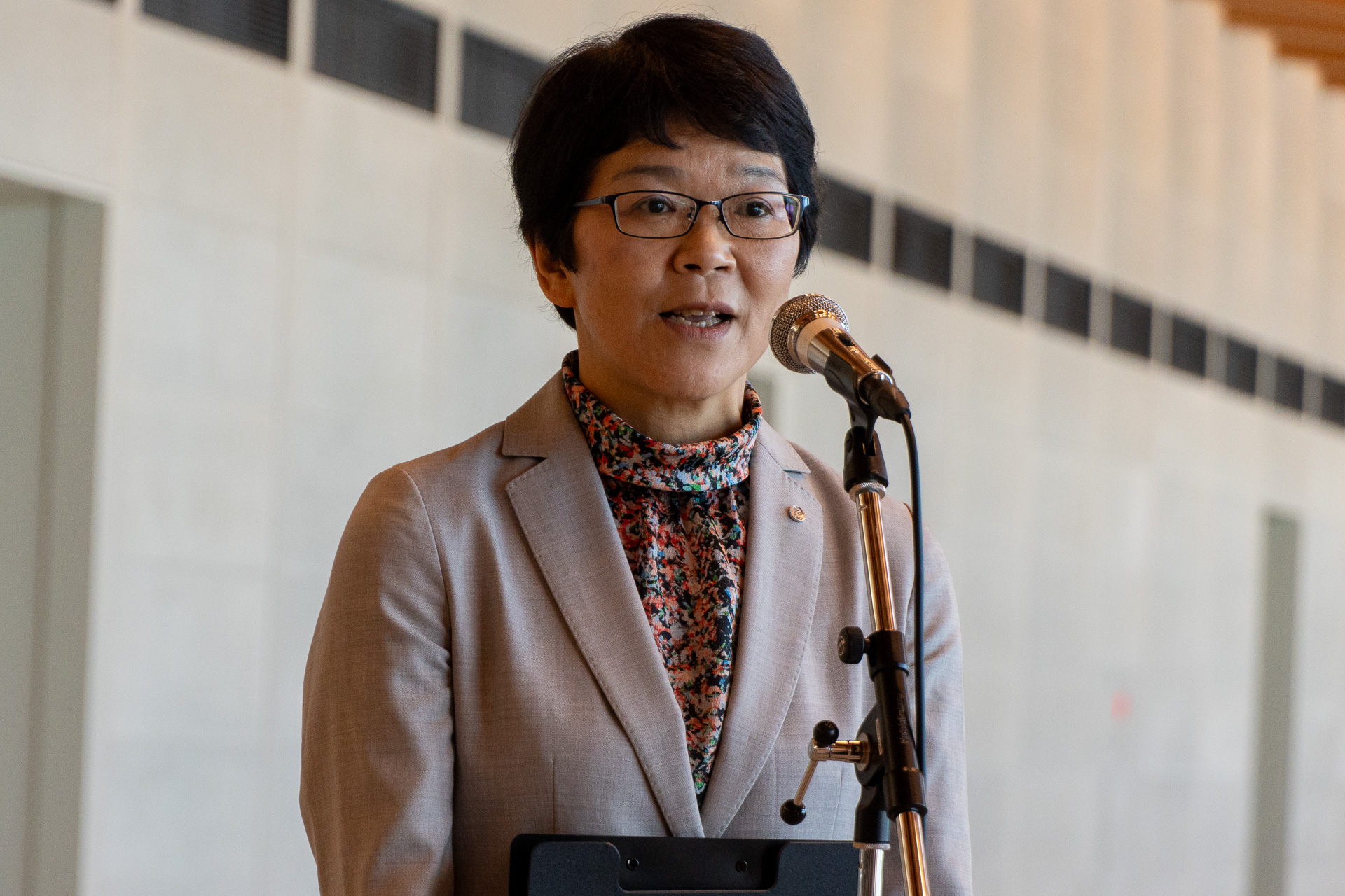 日本航空株式会社 執行役員 東京空港支店長 斉藤久美子氏