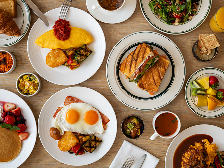 レストラン「BABEL」の朝食
