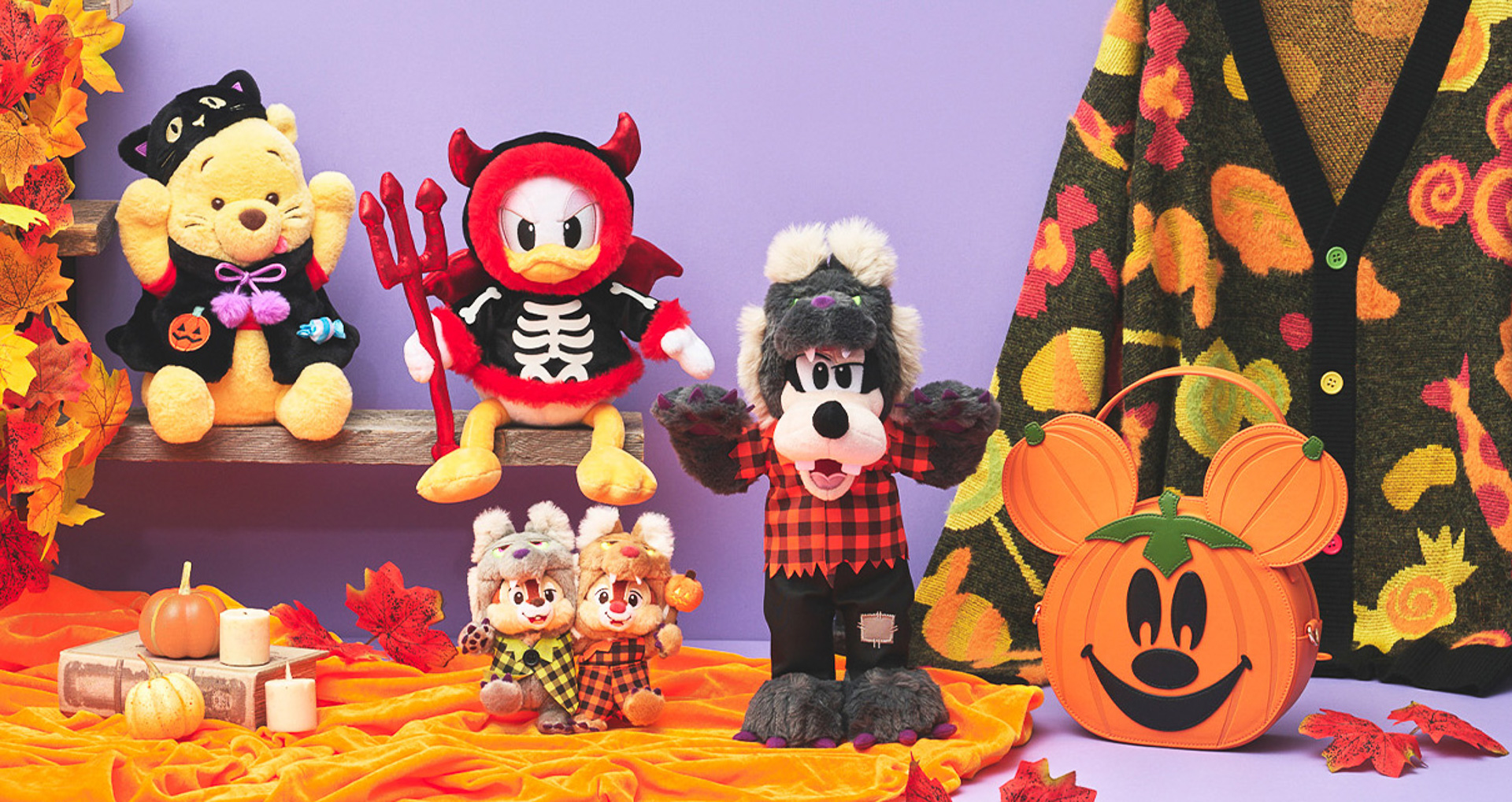 ディズニーストアがハロウィーンモチーフの新作グッズを販売する