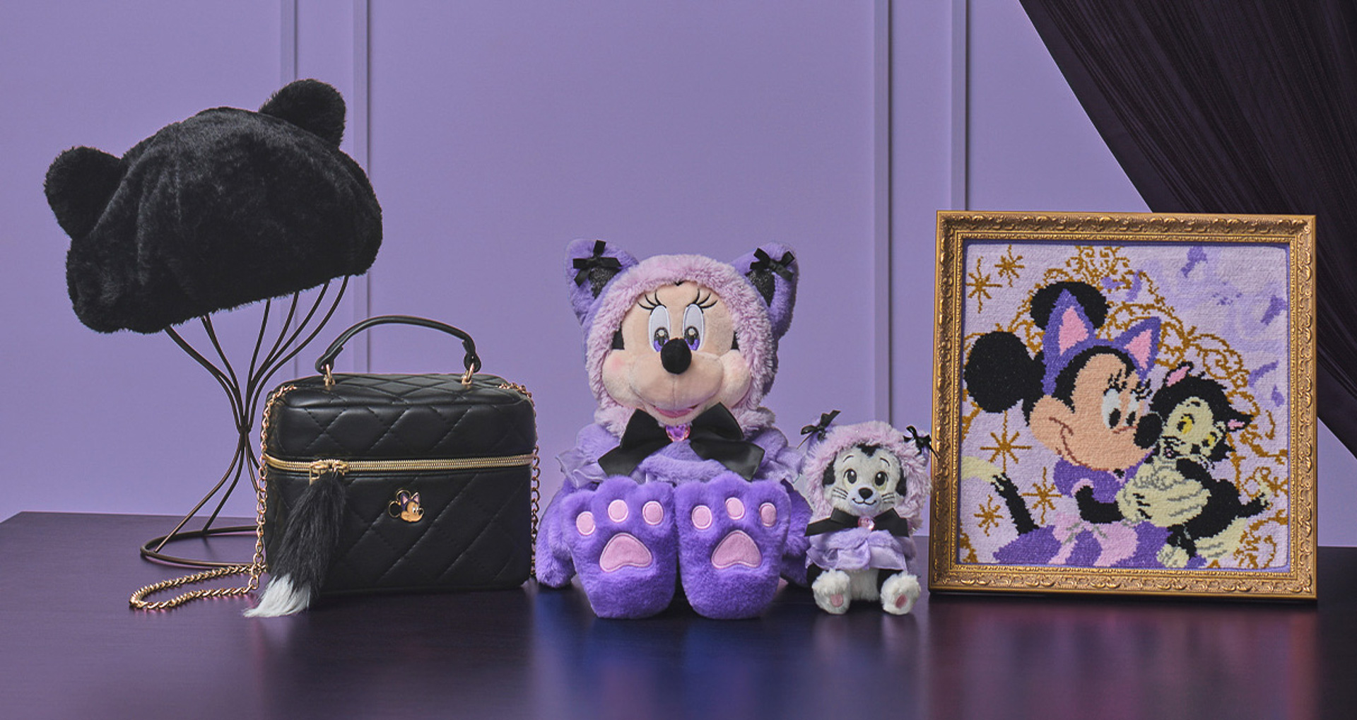 ディズニーストアが新コレクション「CAT MINNIE AND FIGARO」を発売する