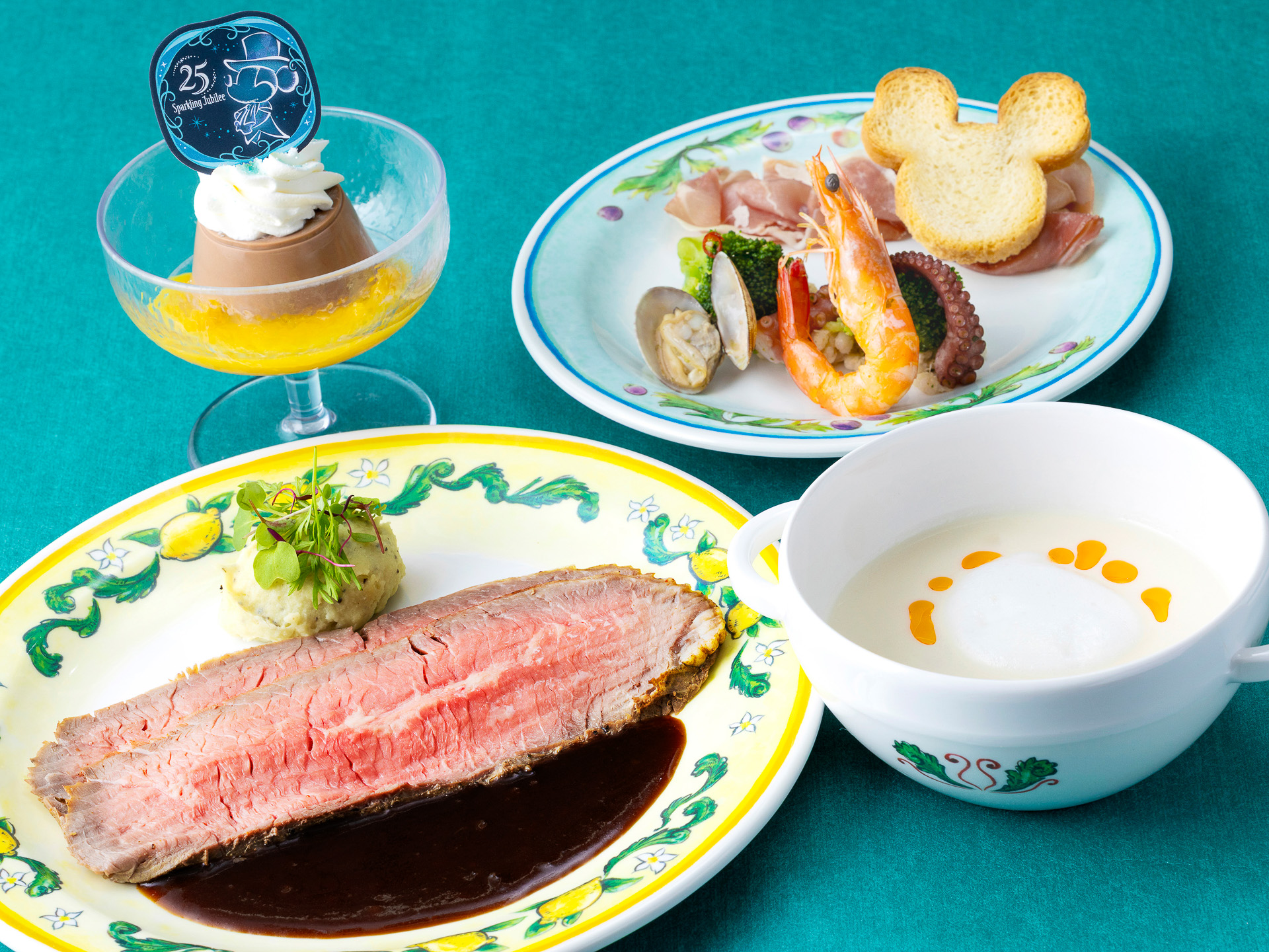 「カフェ・ポルトフィーノ」スペシャルセット（2980円）