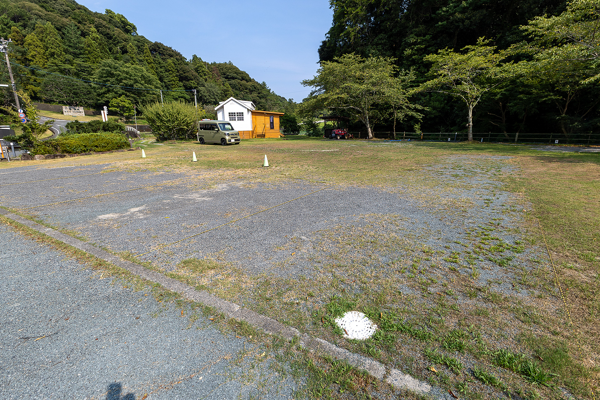 通路の横にもサイトがある。区分はSサイトになる
