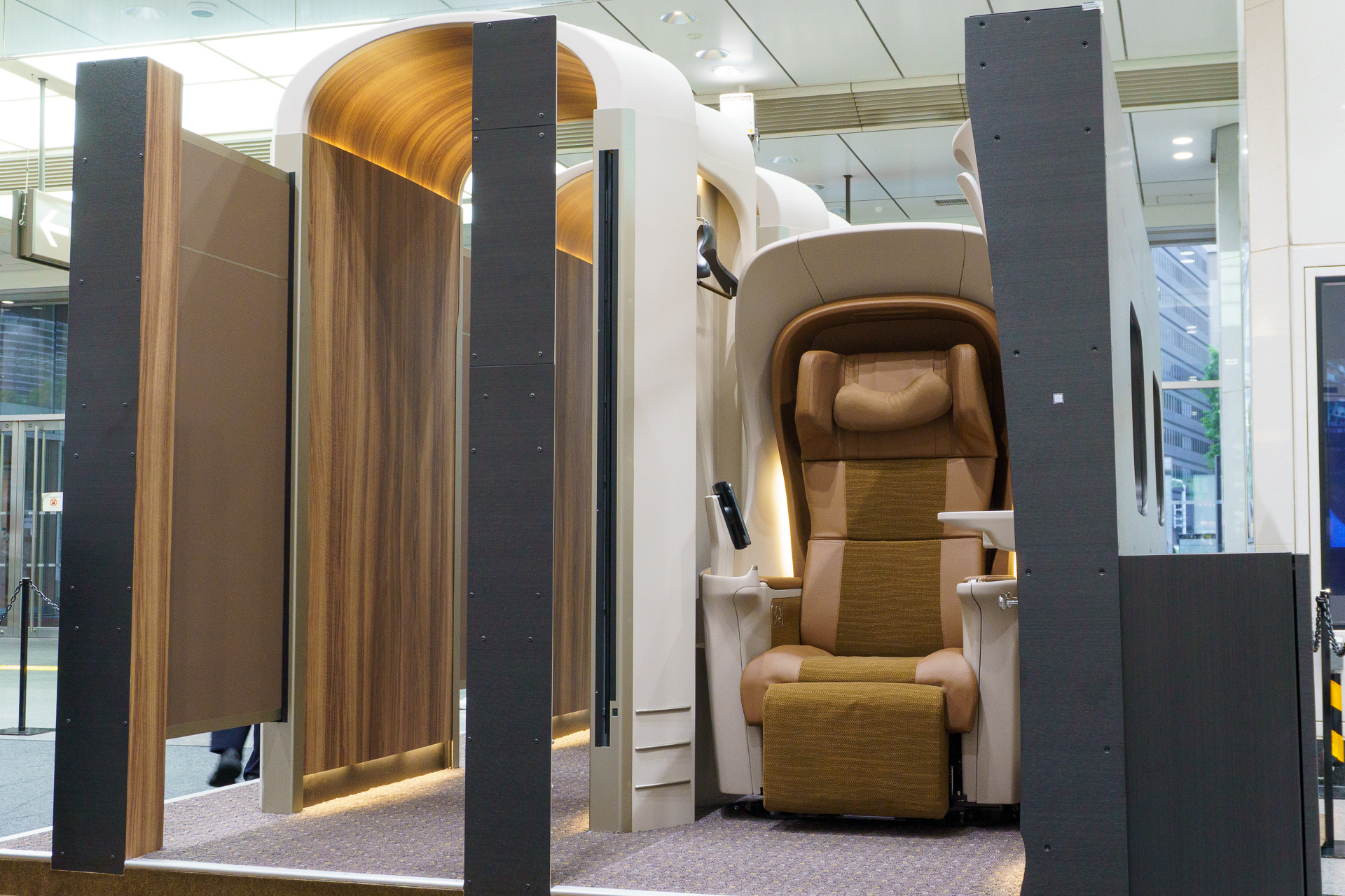 体験イベントで展示しているSeatのモックアップ