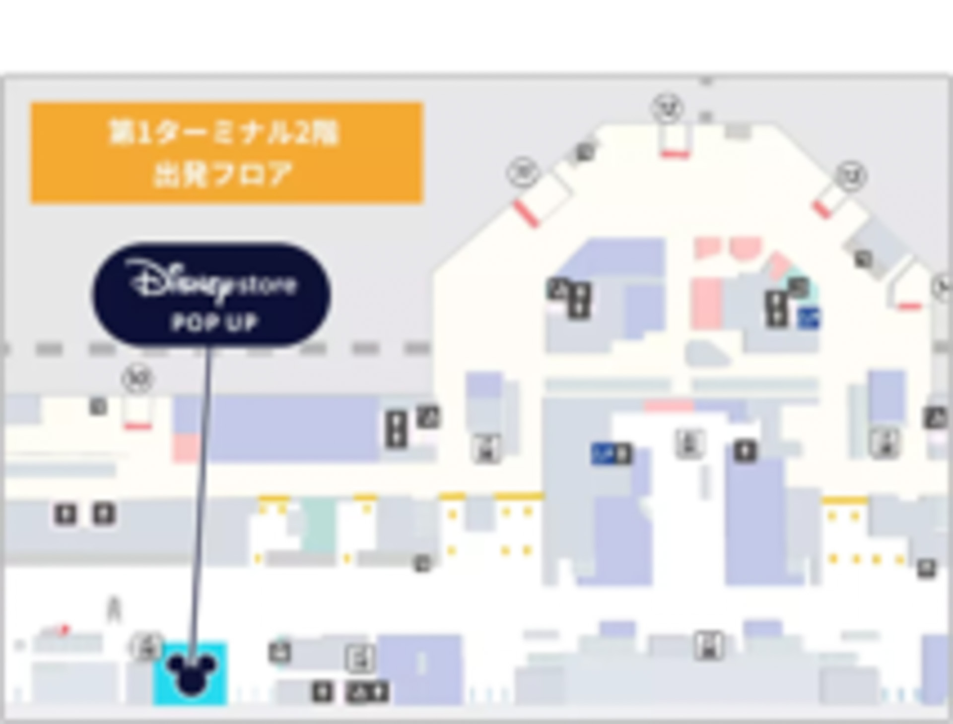 開催場所のマップ