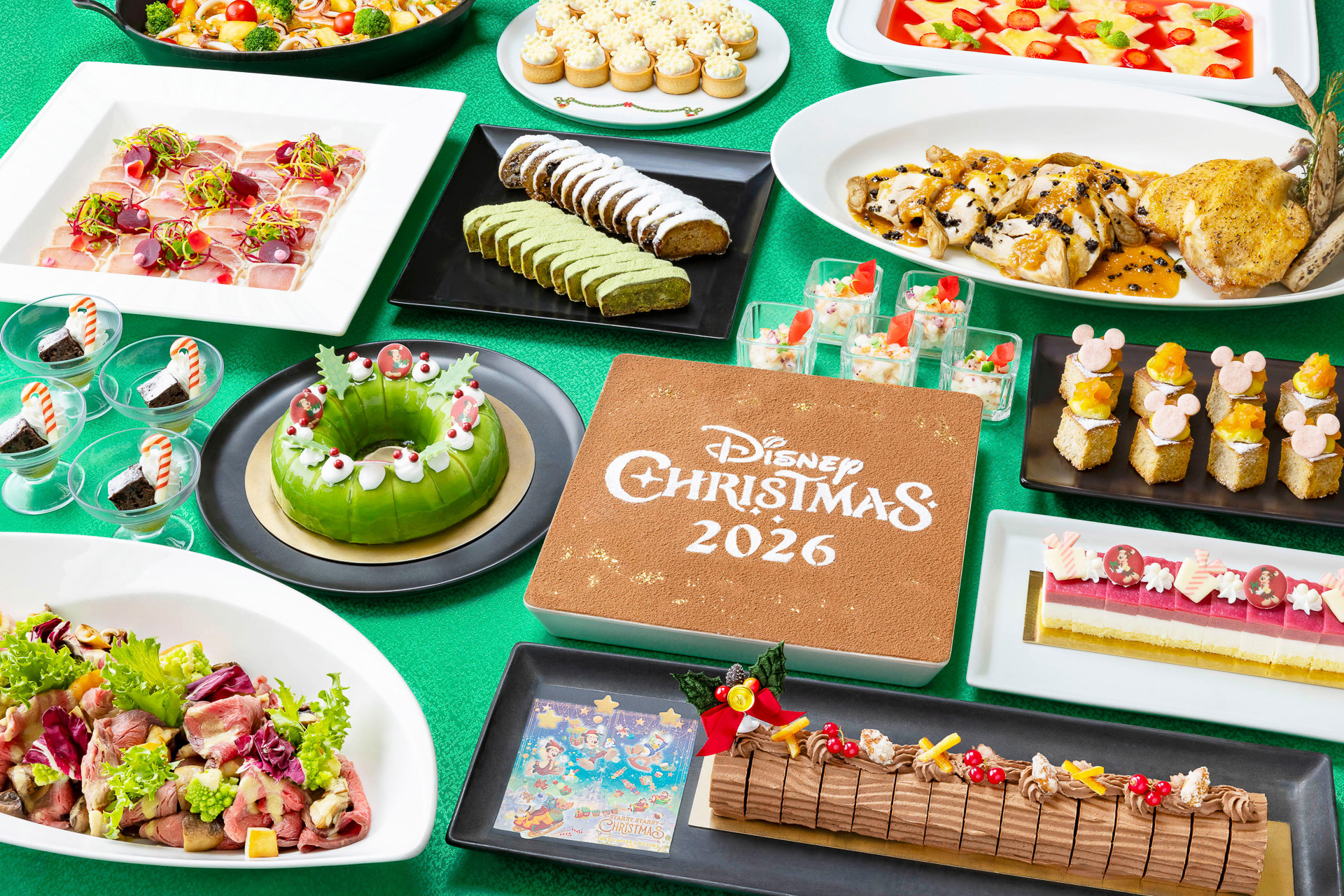 東京ディズニーシー・ホテルミラコスタ「オチェーアノ」のクリスマスメニュー